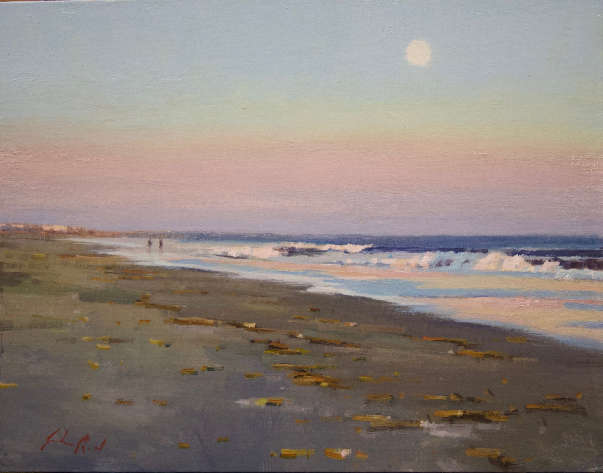 Last Light on the Tides by John Poon at LePrince Galleries