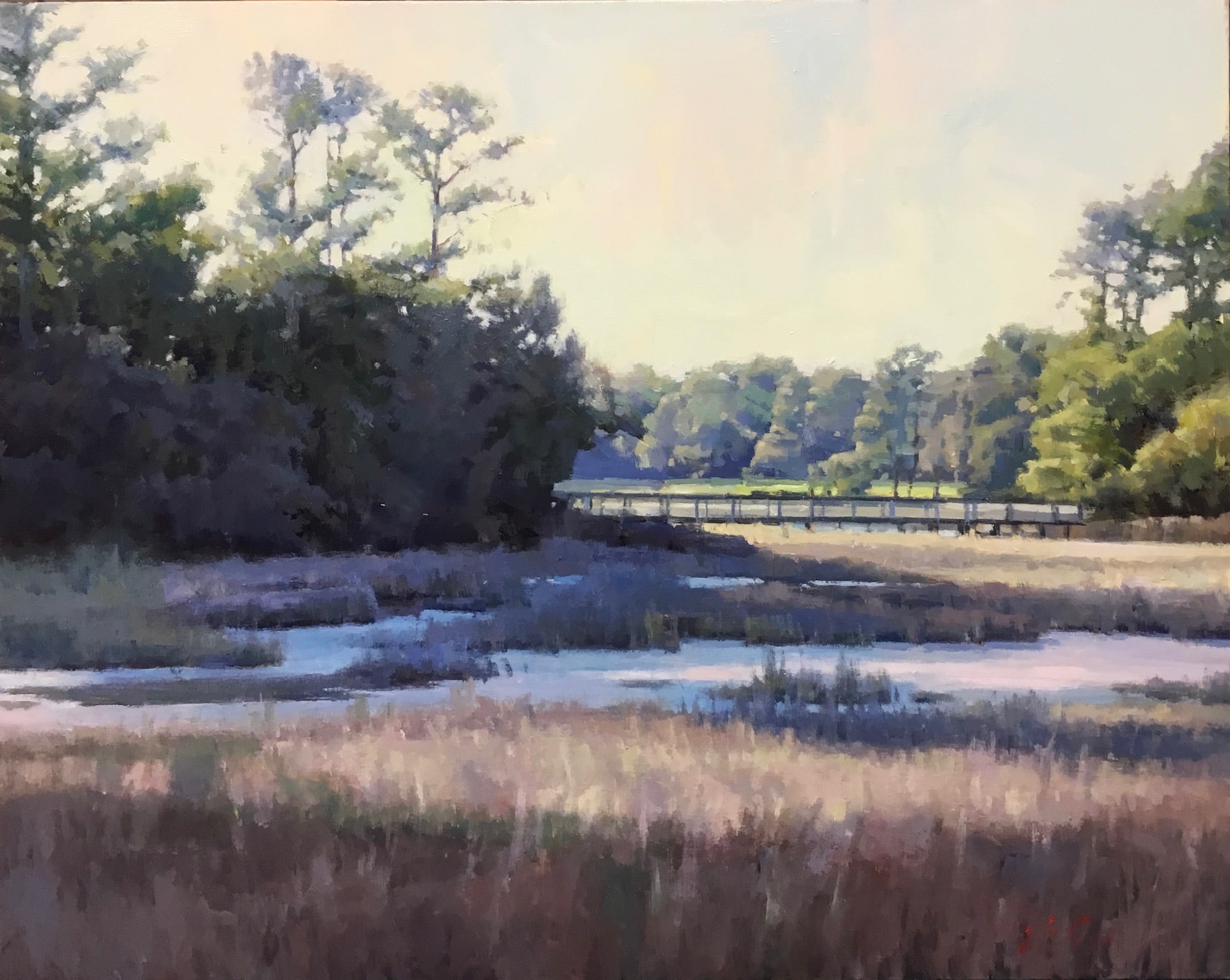 Morning on the Marsh by John Poon at LePrince Galleries