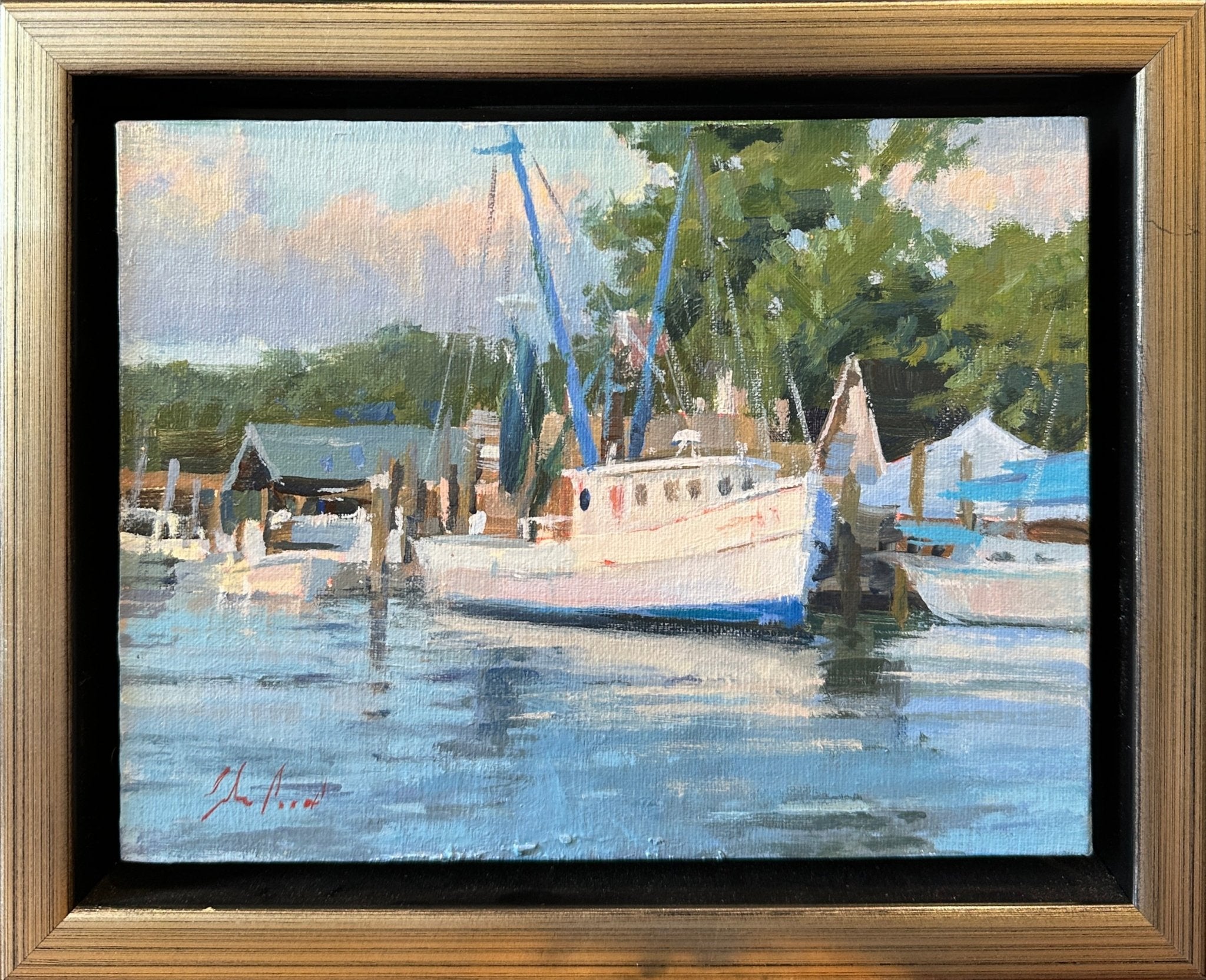 Quiet Cove by John Poon at LePrince Galleries