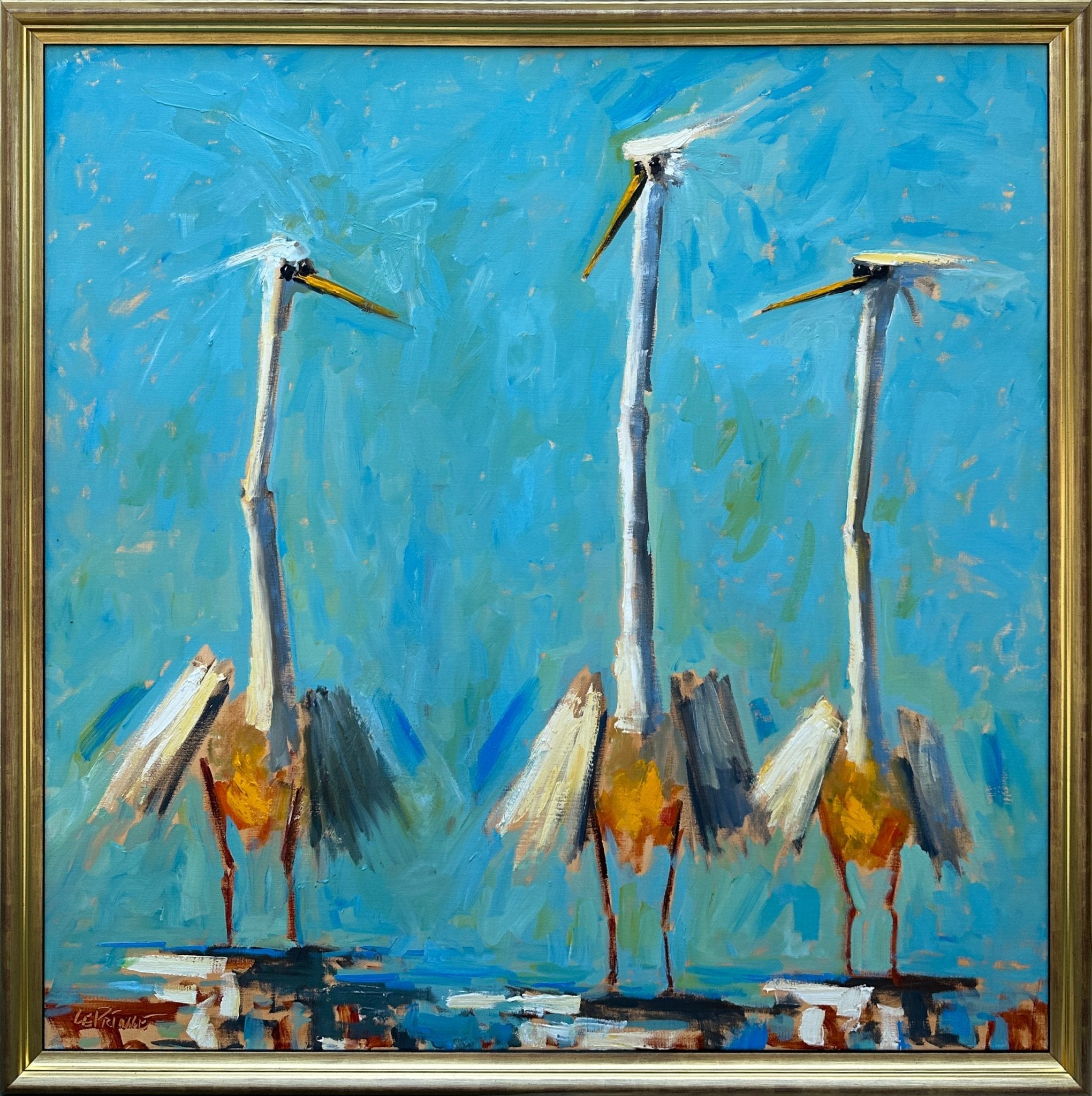 Beach Combers by Kevin LePrince at LePrince Galleries