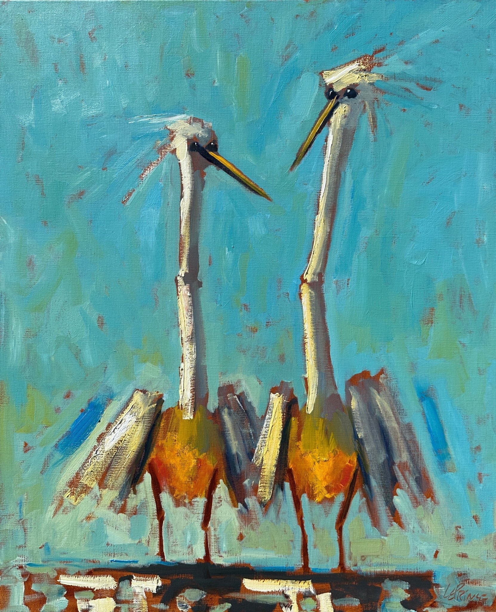 Charleston Anglers by Kevin LePrince at LePrince Galleries