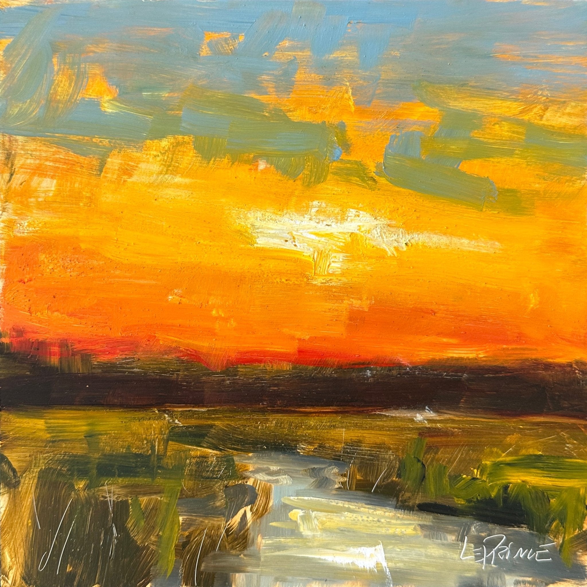 Charleston Sunset by Kevin LePrince at LePrince Galleries