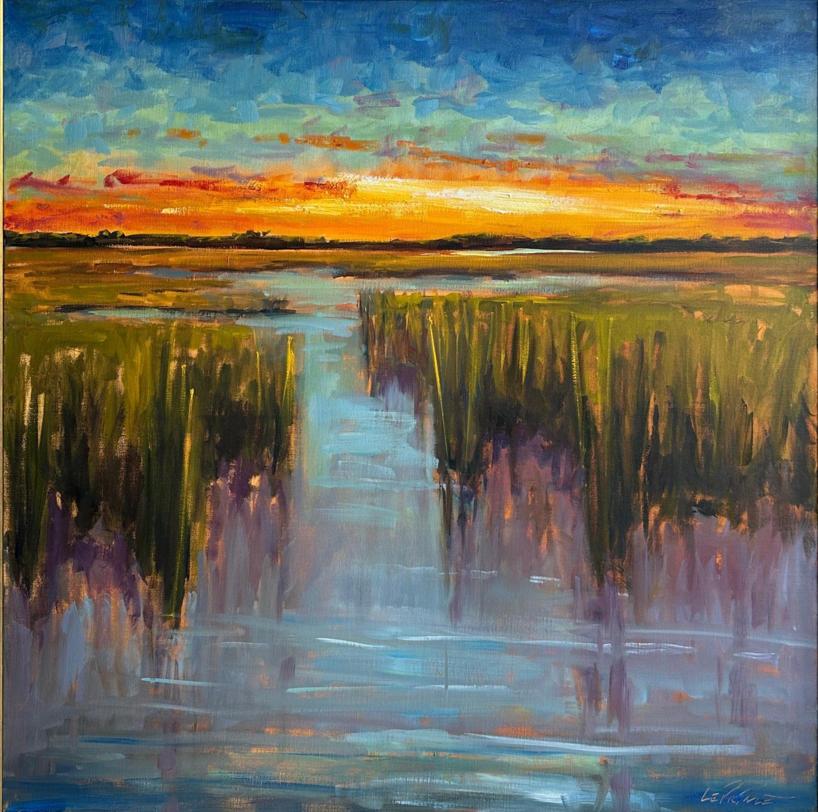 Marsh Dreams by Kevin LePrince at LePrince Galleries