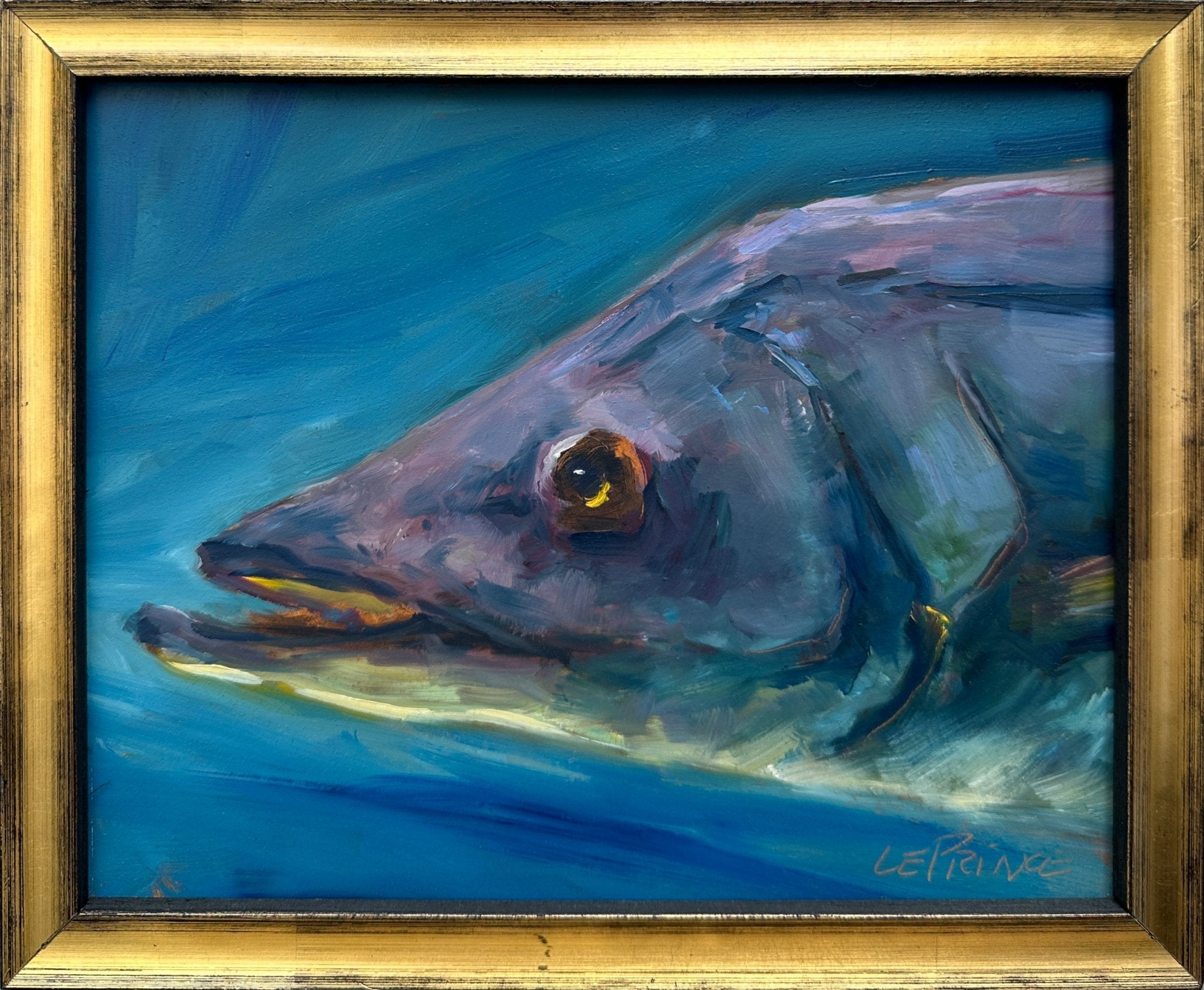 Snook Study by Kevin LePrince at LePrince Galleries