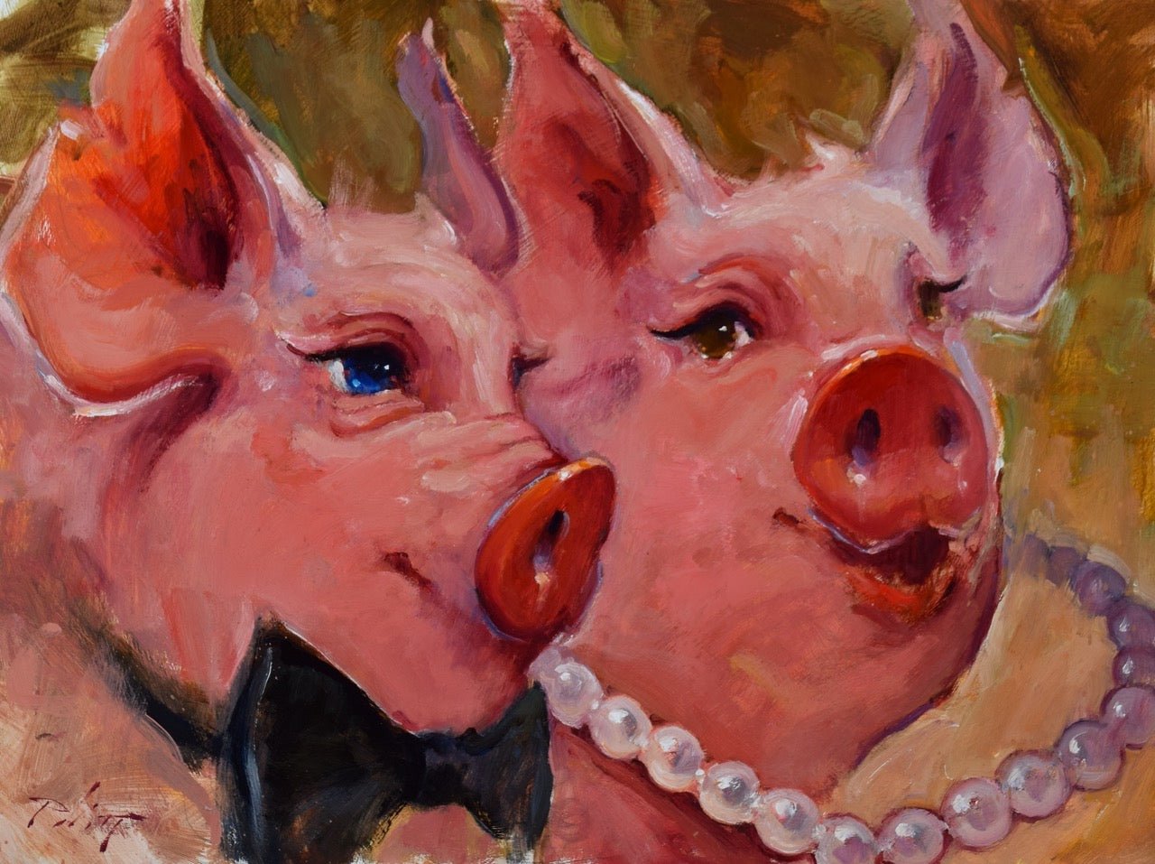 A Little Dance by Kyle Paliotto at LePrince Galleries