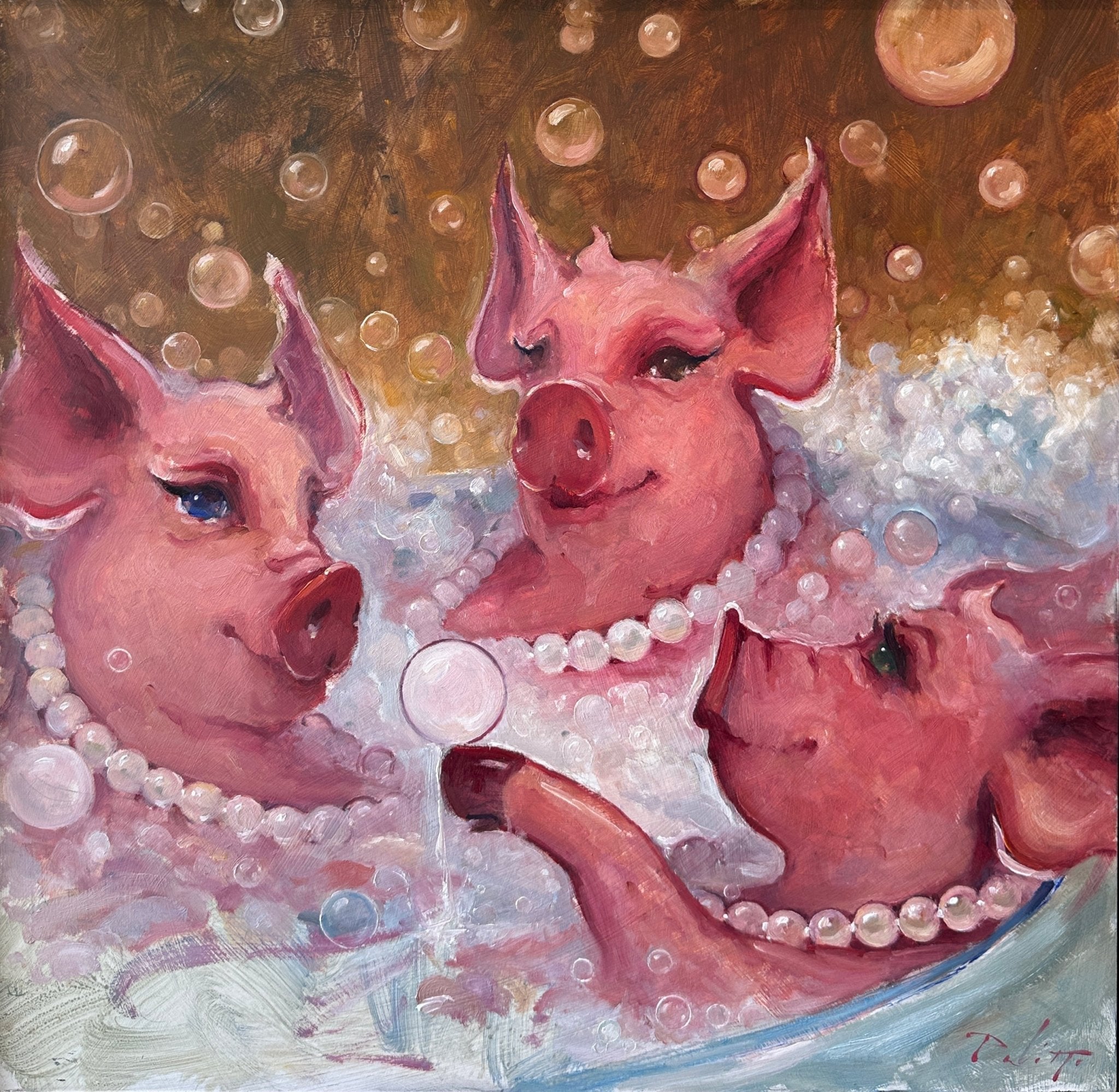 Bathing Beauties by Kyle Paliotto at LePrince Galleries