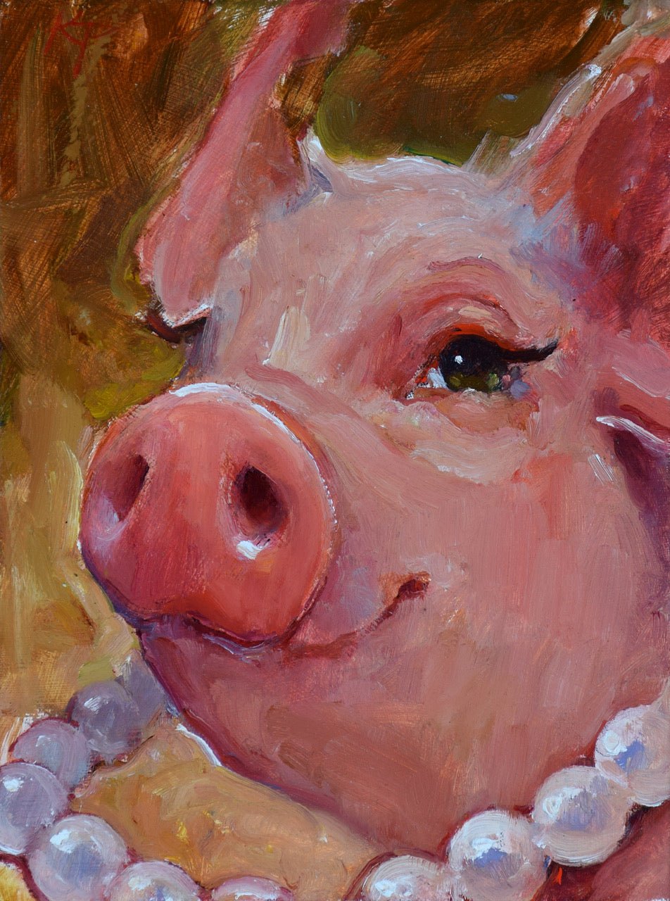 Dinner Out by Kyle Paliotto at LePrince Galleries