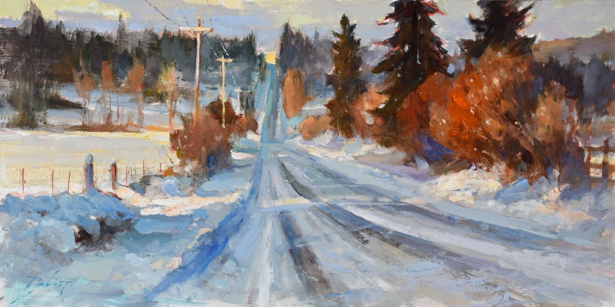 Road Home by Kyle Paliotto at LePrince Galleries