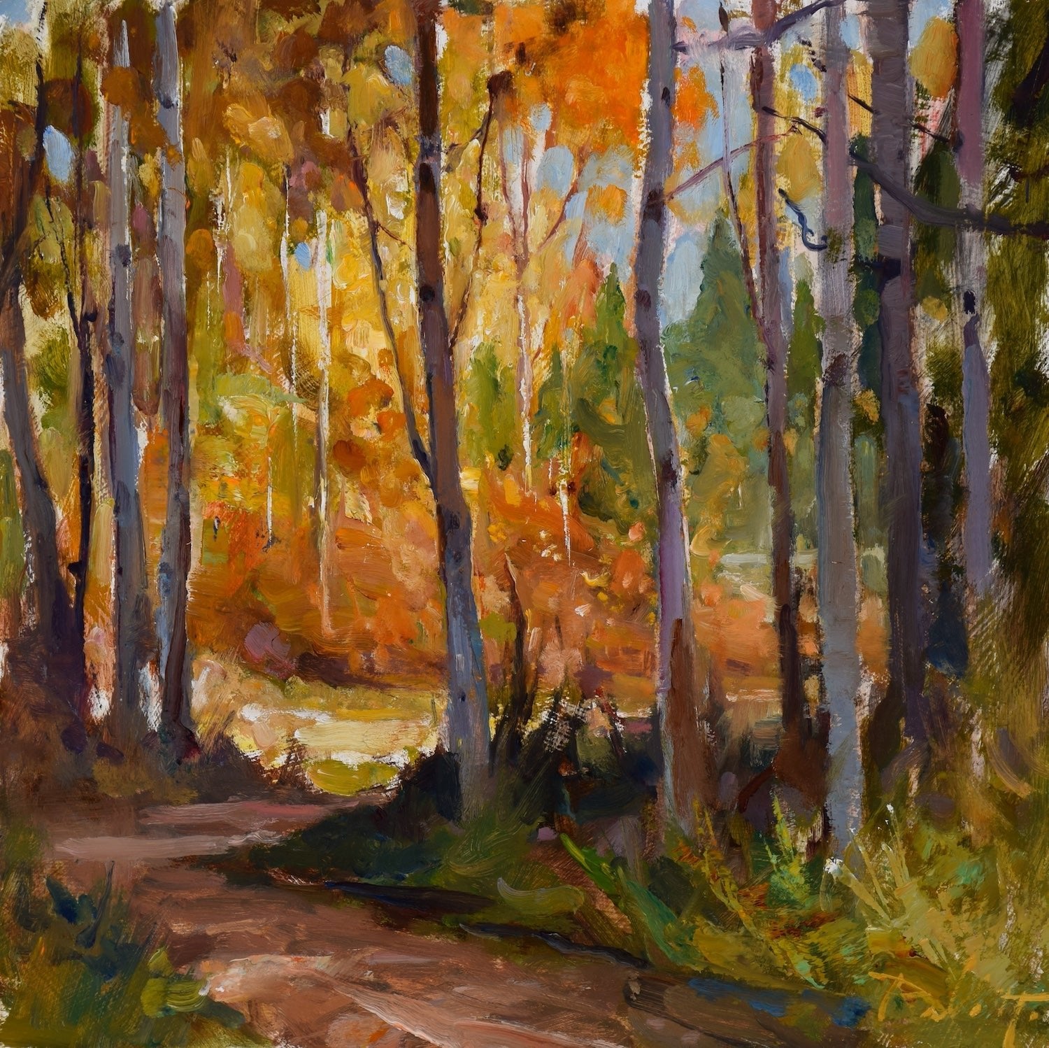 Rustling Leaves by Kyle Paliotto at LePrince Galleries