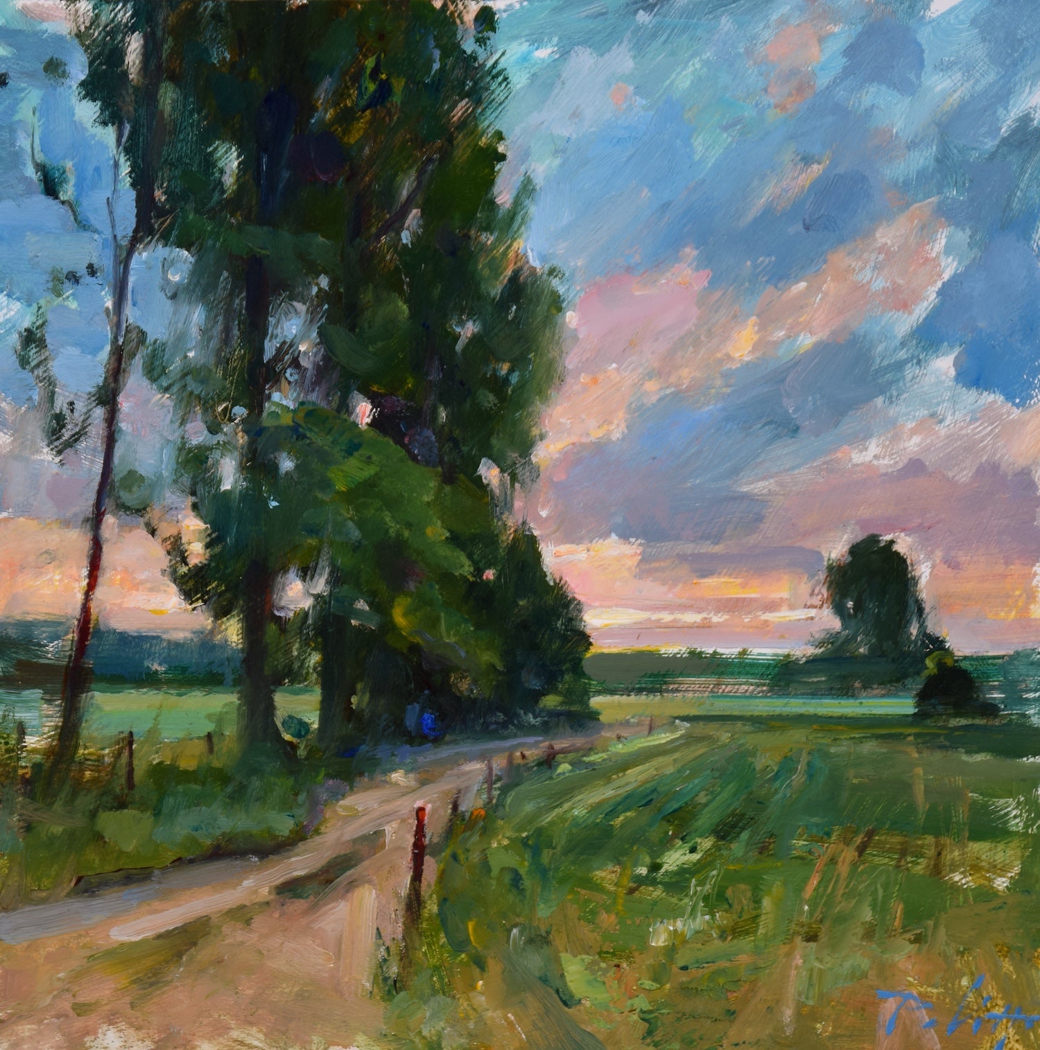 Spring Rain by Kyle Paliotto at LePrince Galleries