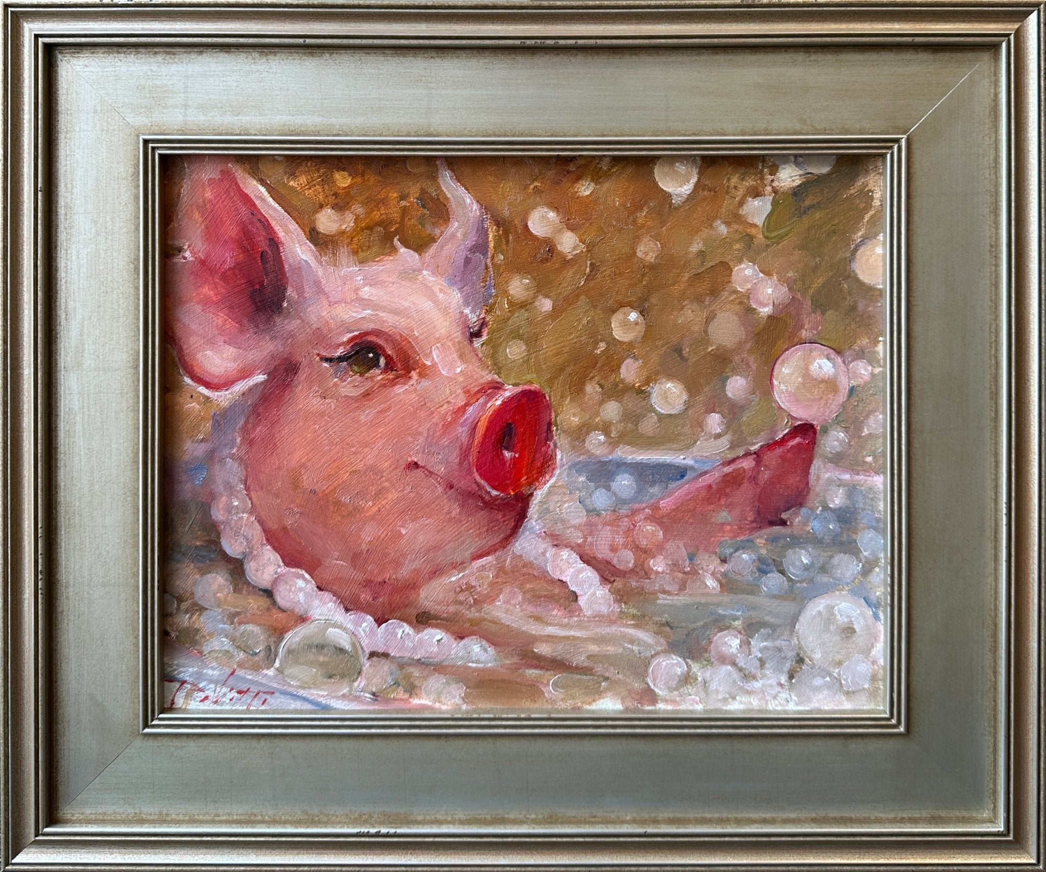 Sultry Swine by Kyle Paliotto at LePrince Galleries