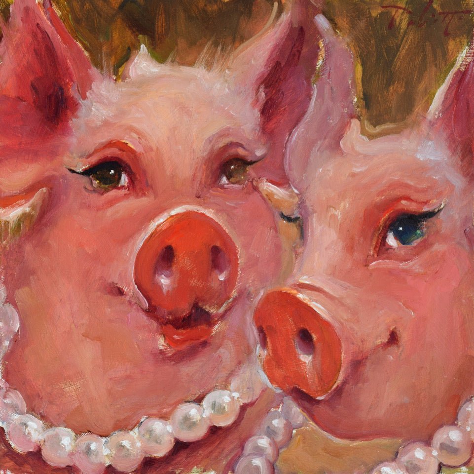 Two Much Fun by Kyle Paliotto at LePrince Galleries