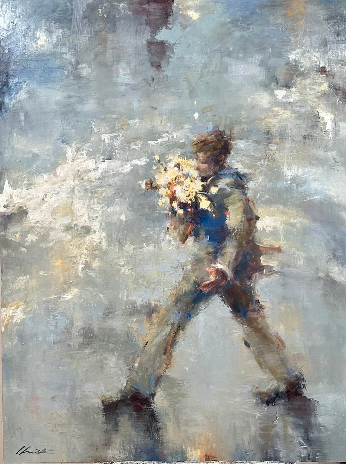 Flowers for a Friend by Lorraine Christie at LePrince Galleries