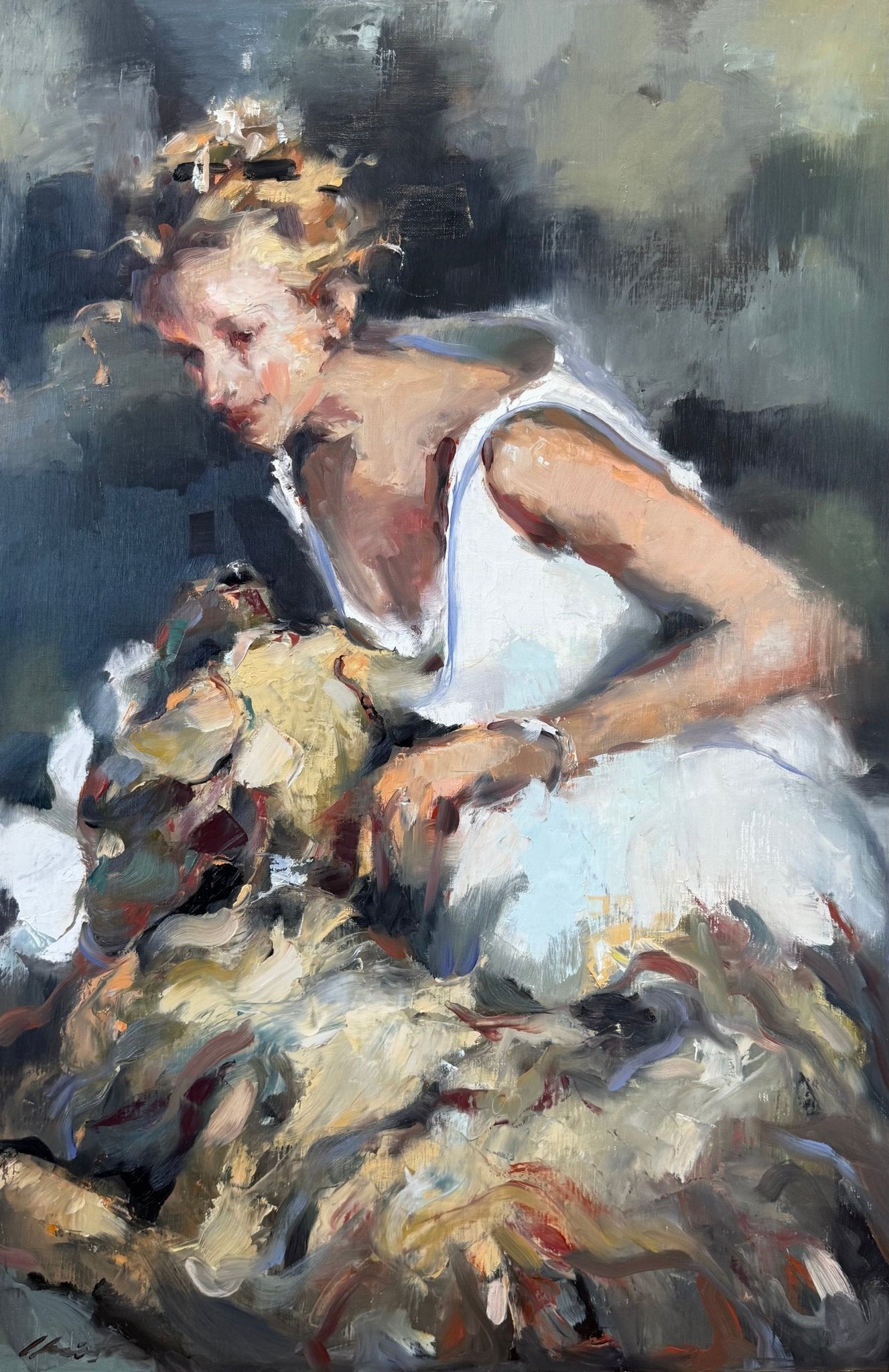 I Won't be Long by Lorraine Christie at LePrince Galleries