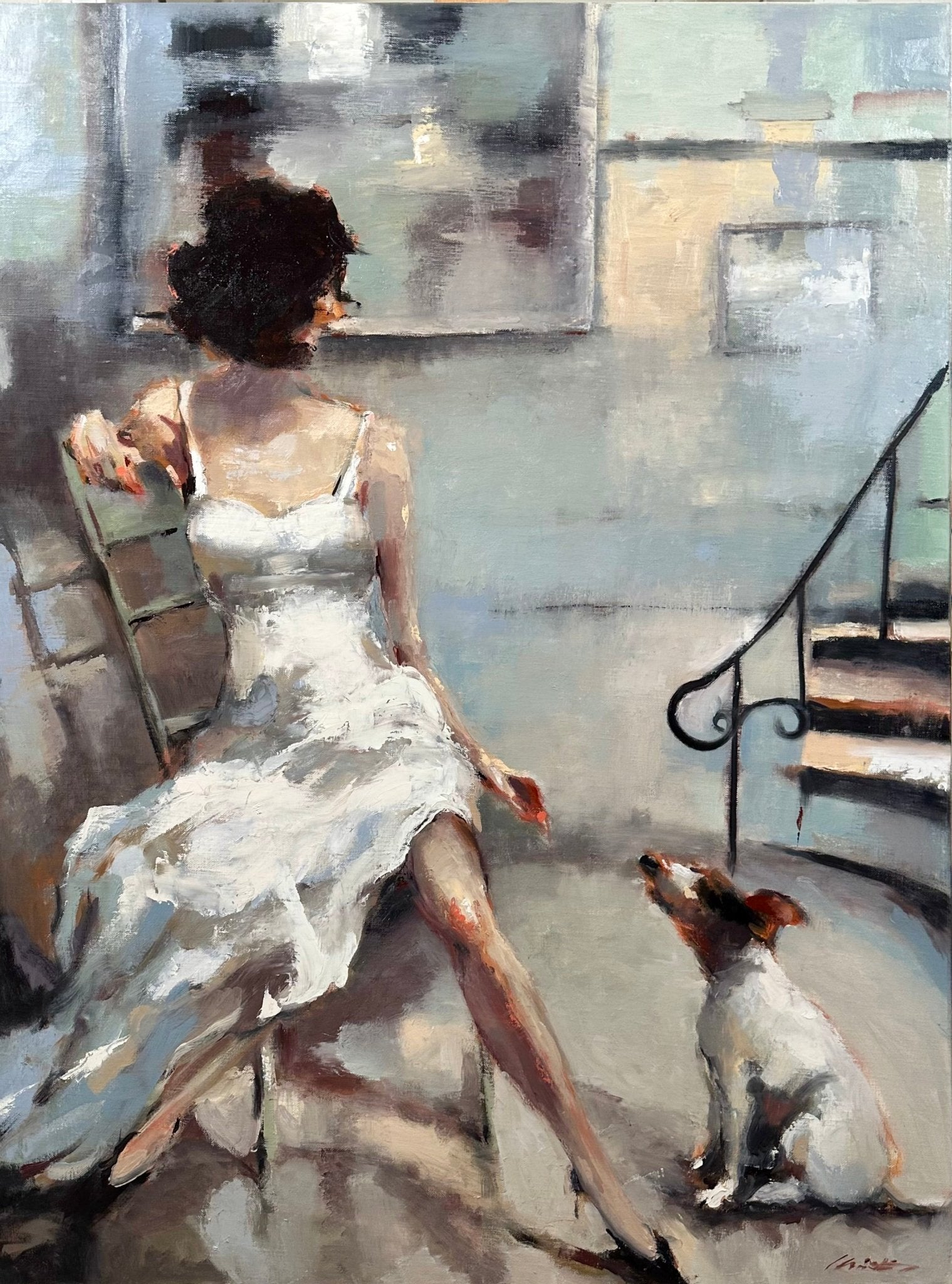 Tell Me by Lorraine Christie at LePrince Galleries