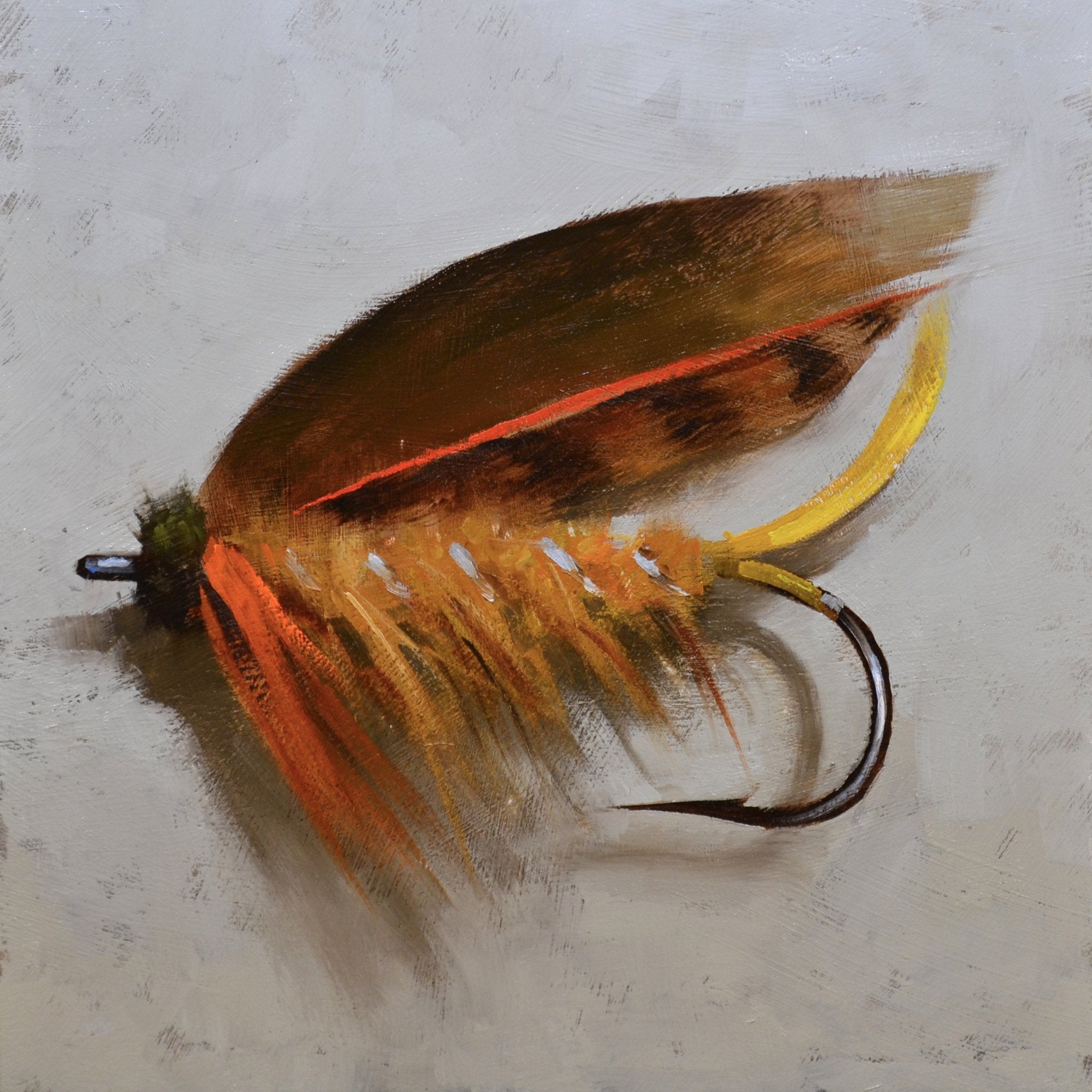 Blacker Brown Fly by Marc Anderson at LePrince Galleries