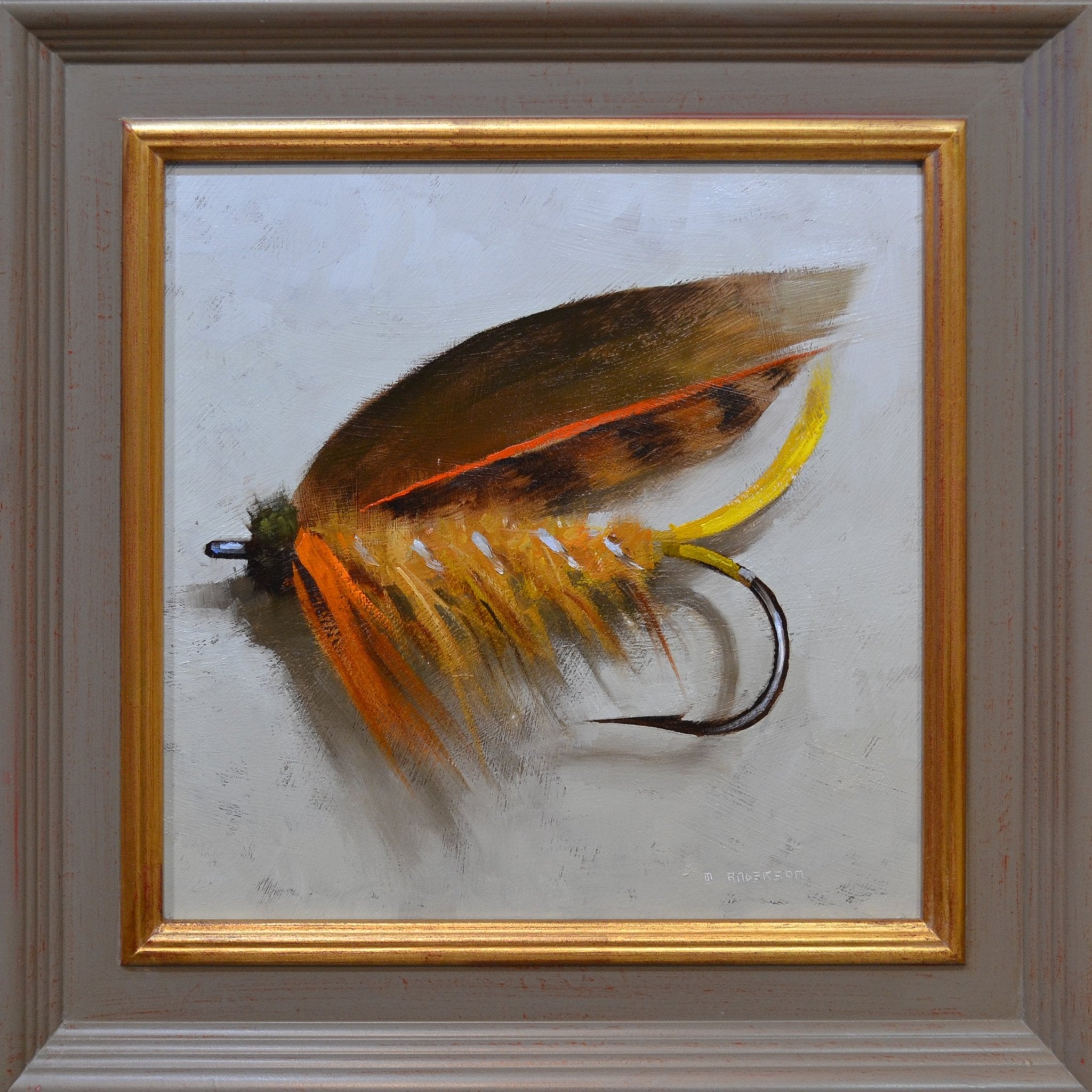 Blacker Brown Fly by Marc Anderson at LePrince Galleries