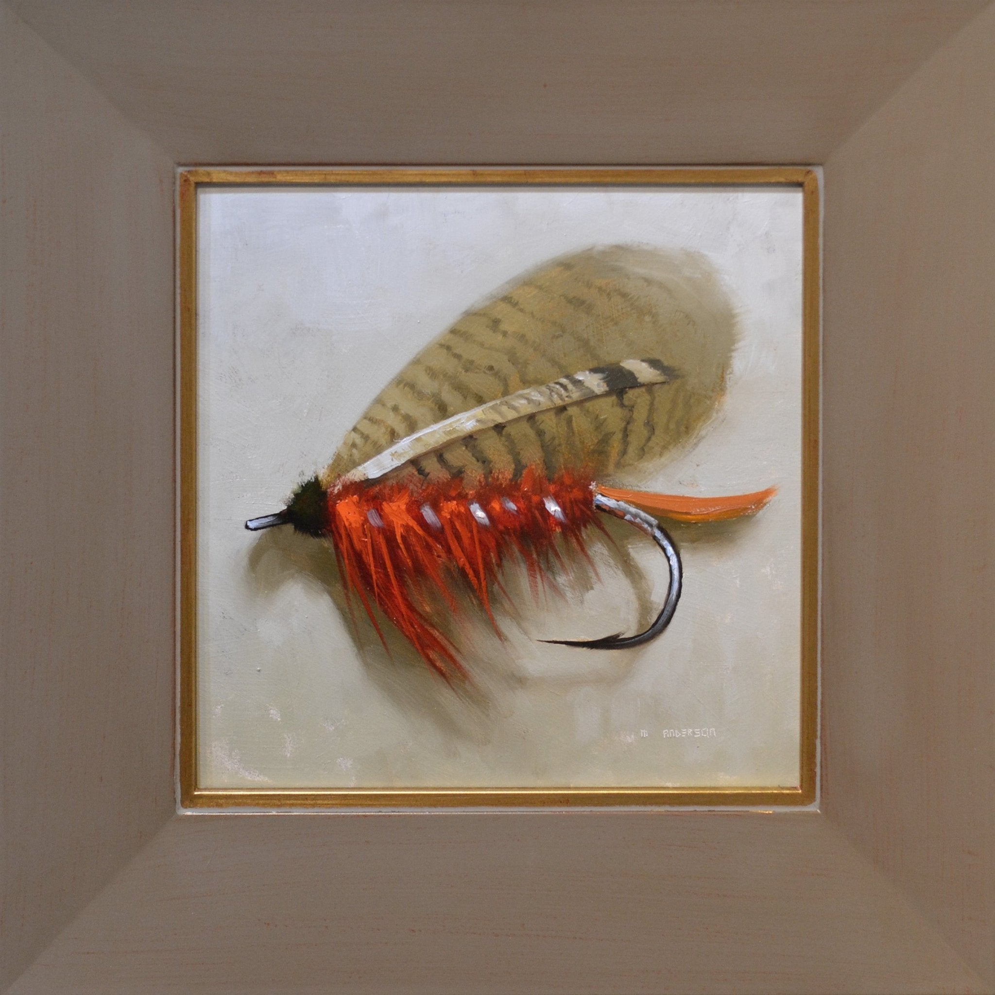 Blacker Claret Fly by Marc Anderson at LePrince Galleries