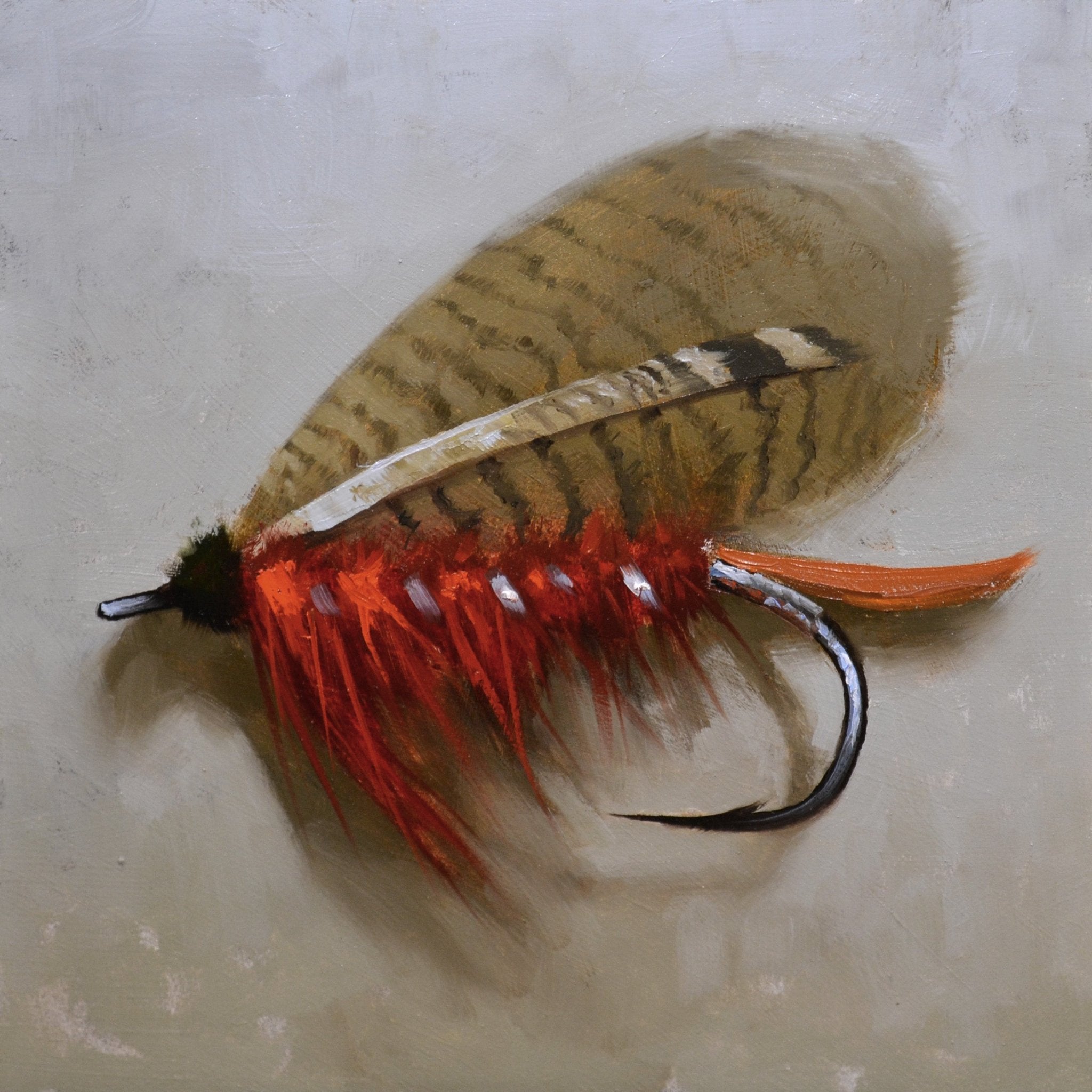 Blacker Claret Fly by Marc Anderson at LePrince Galleries