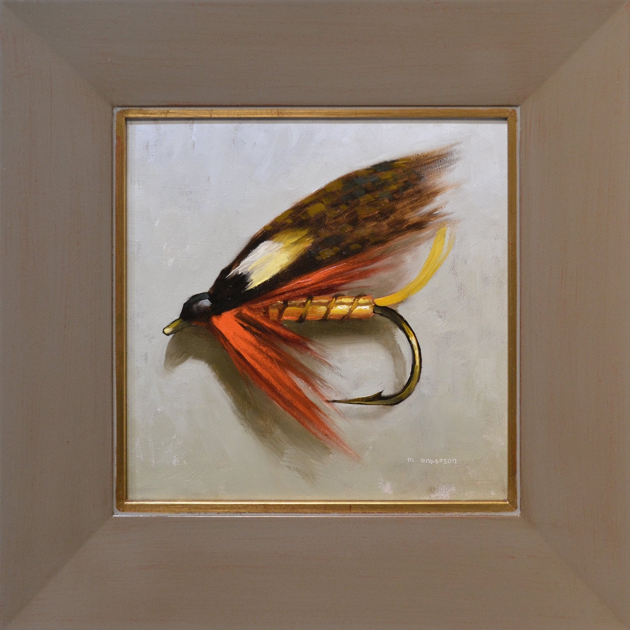 Dunked Wet Fly by Marc Anderson at LePrince Galleries