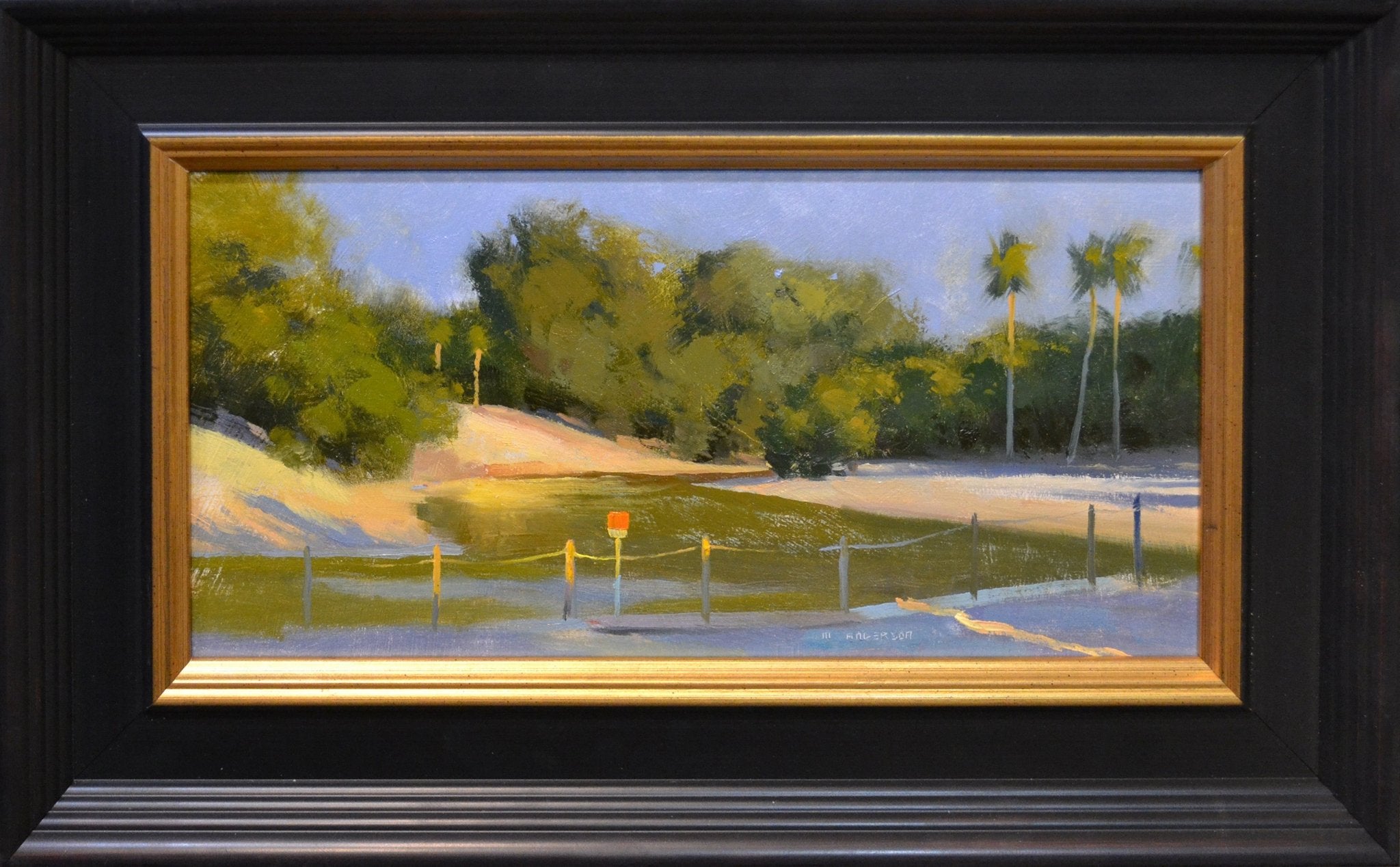 Last Light Lagoon by Marc Anderson at LePrince Galleries