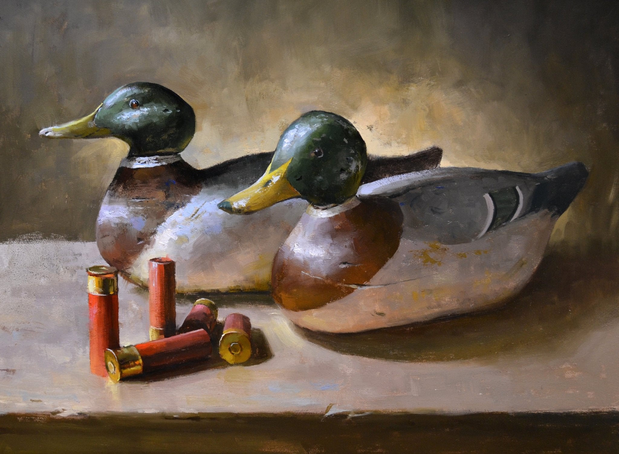 Shells and Decoys by Marc Anderson at LePrince Galleries