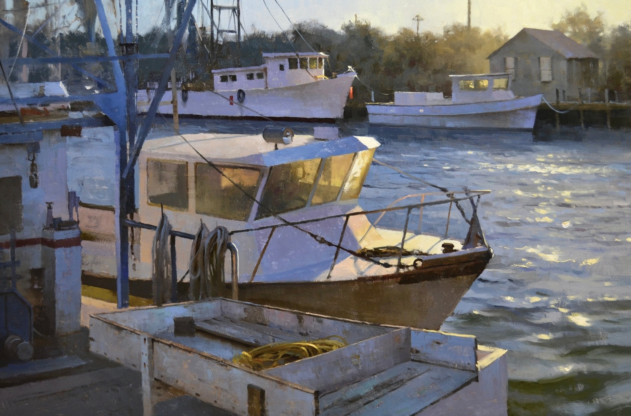 Shem Creek Glow - up by Marc Anderson at LePrince Galleries