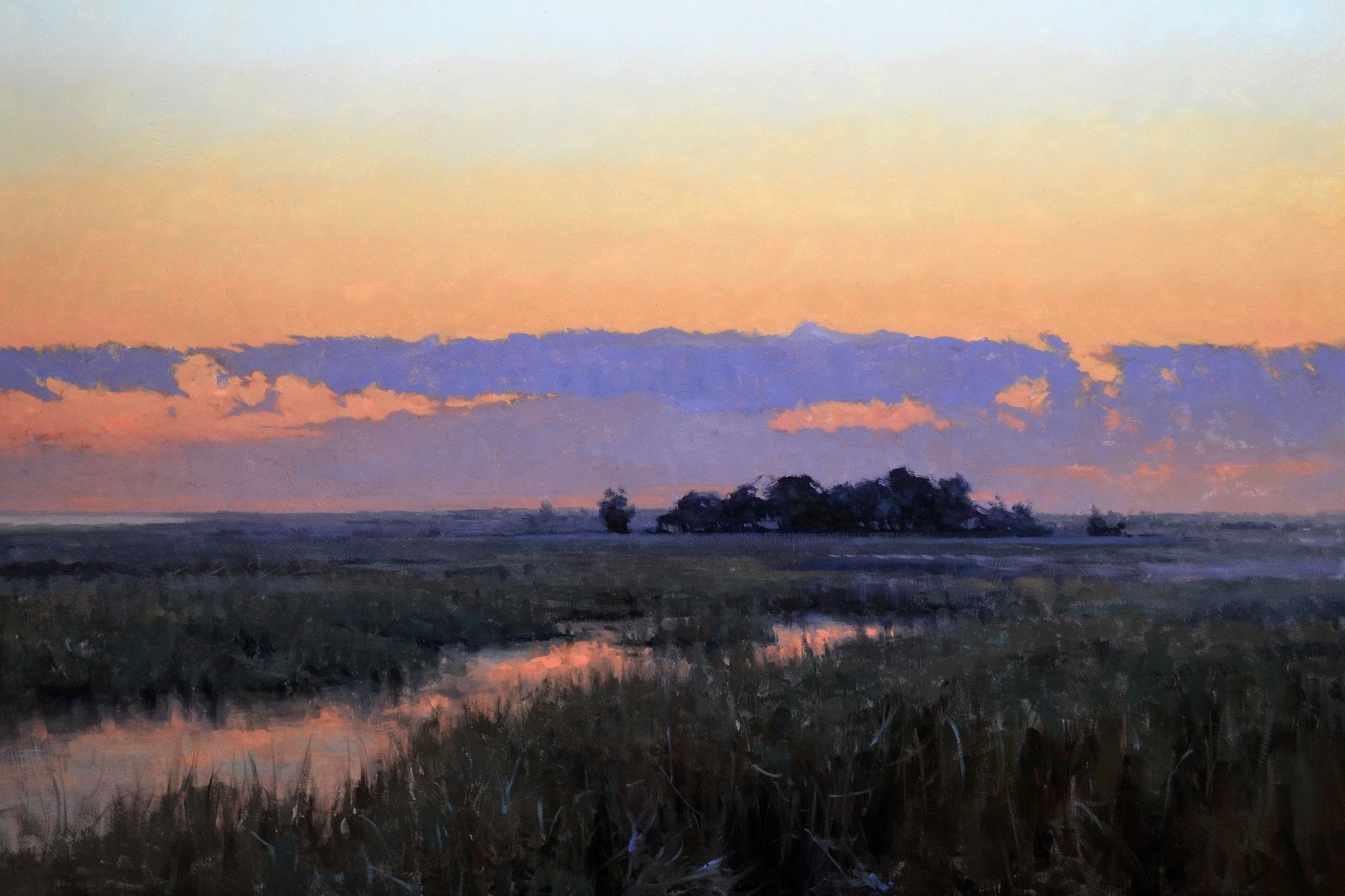 Shem Creek Glow - up by Marc Anderson at LePrince Galleries