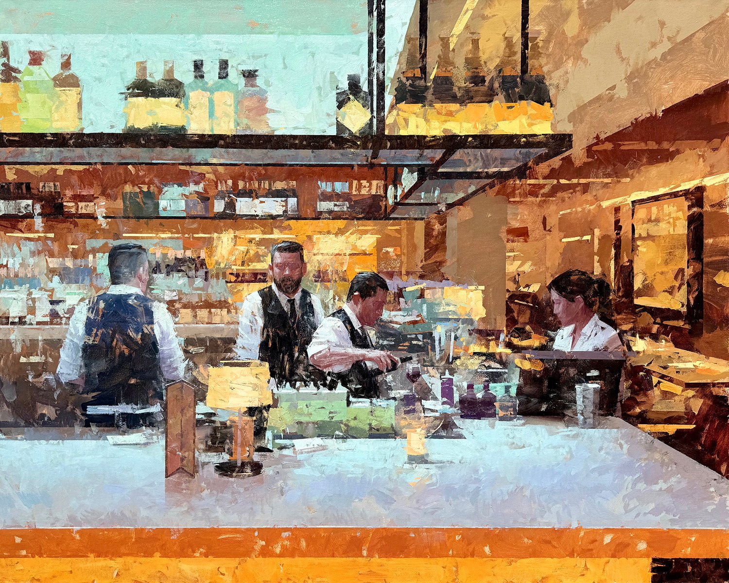 Apéro by Mark Bailey at LePrince Galleries