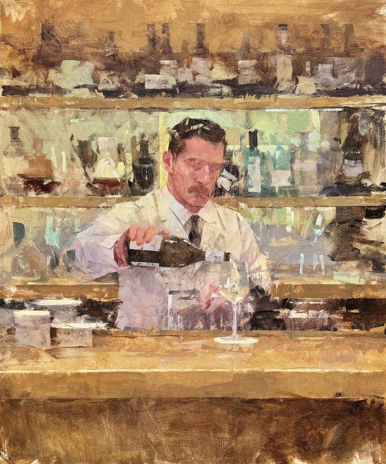 Chardonnay by Mark Bailey at LePrince Galleries