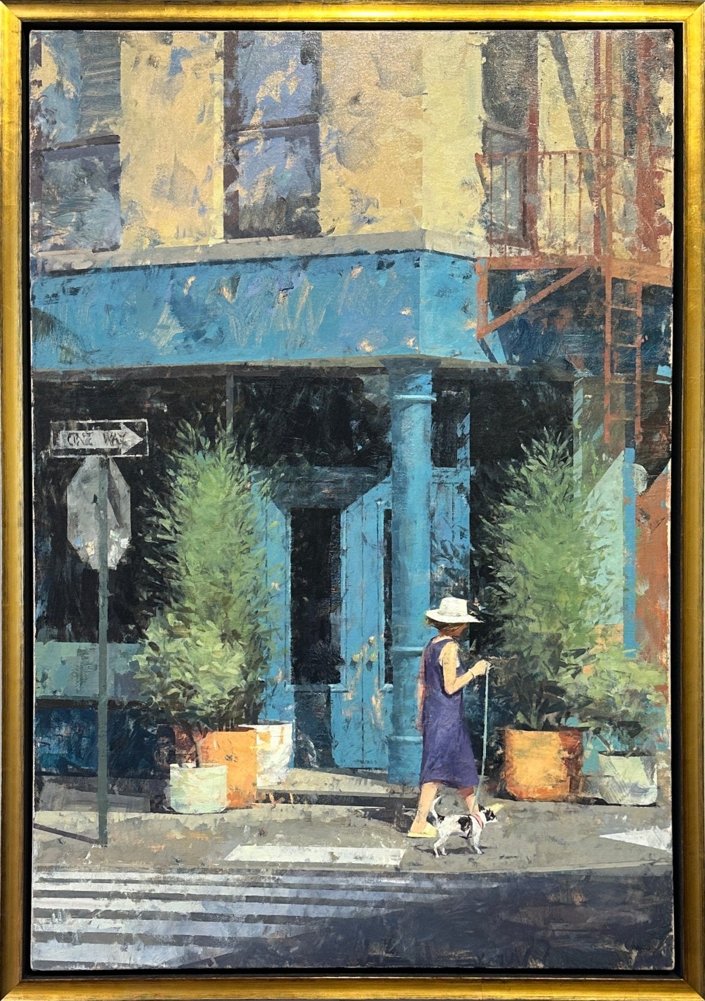 Crosswalk by Mark Bailey at LePrince Galleries