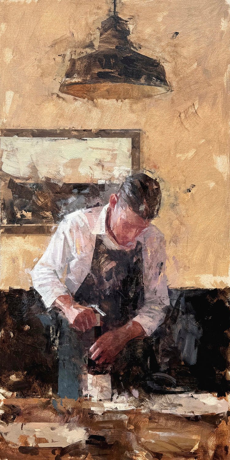 Déboucher by Mark Bailey at LePrince Galleries