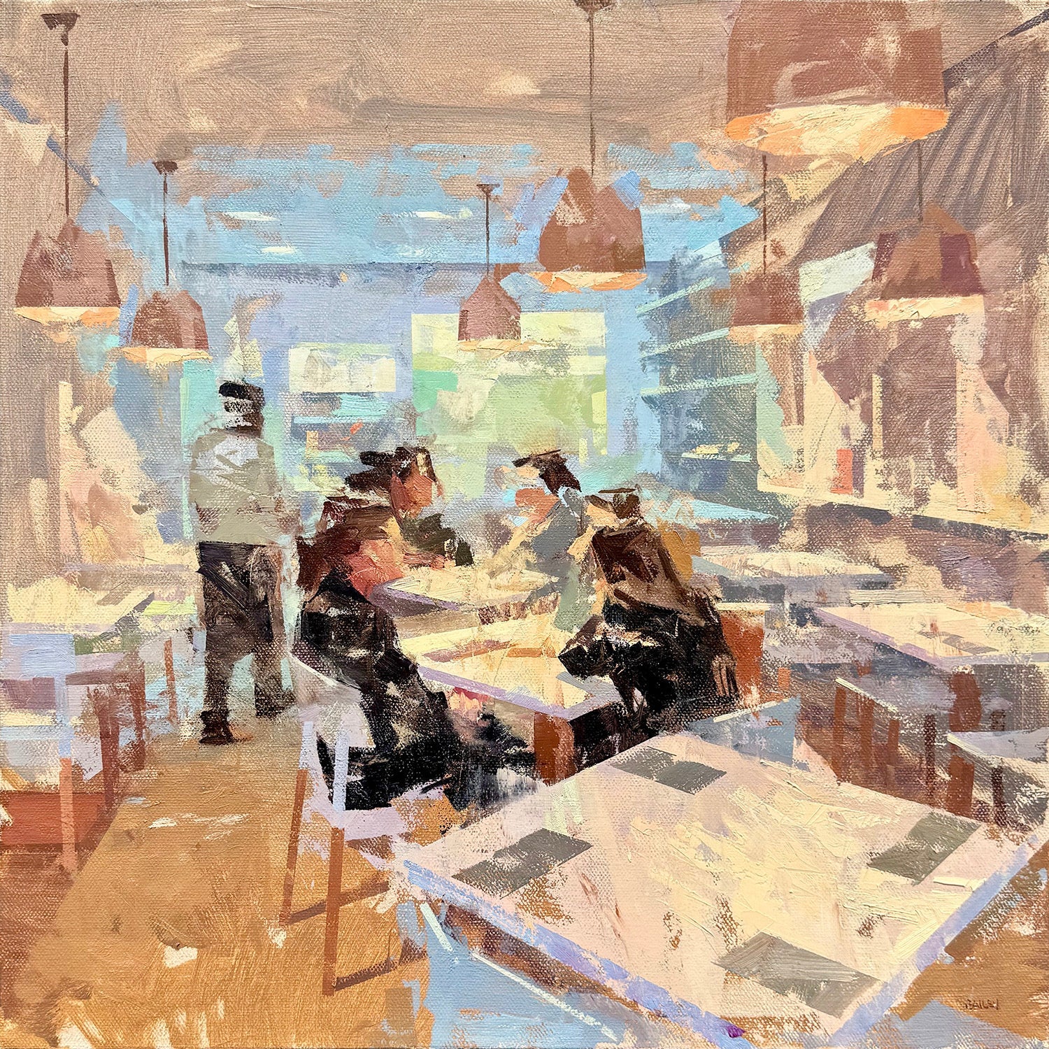 Gather by Mark Bailey at LePrince Galleries