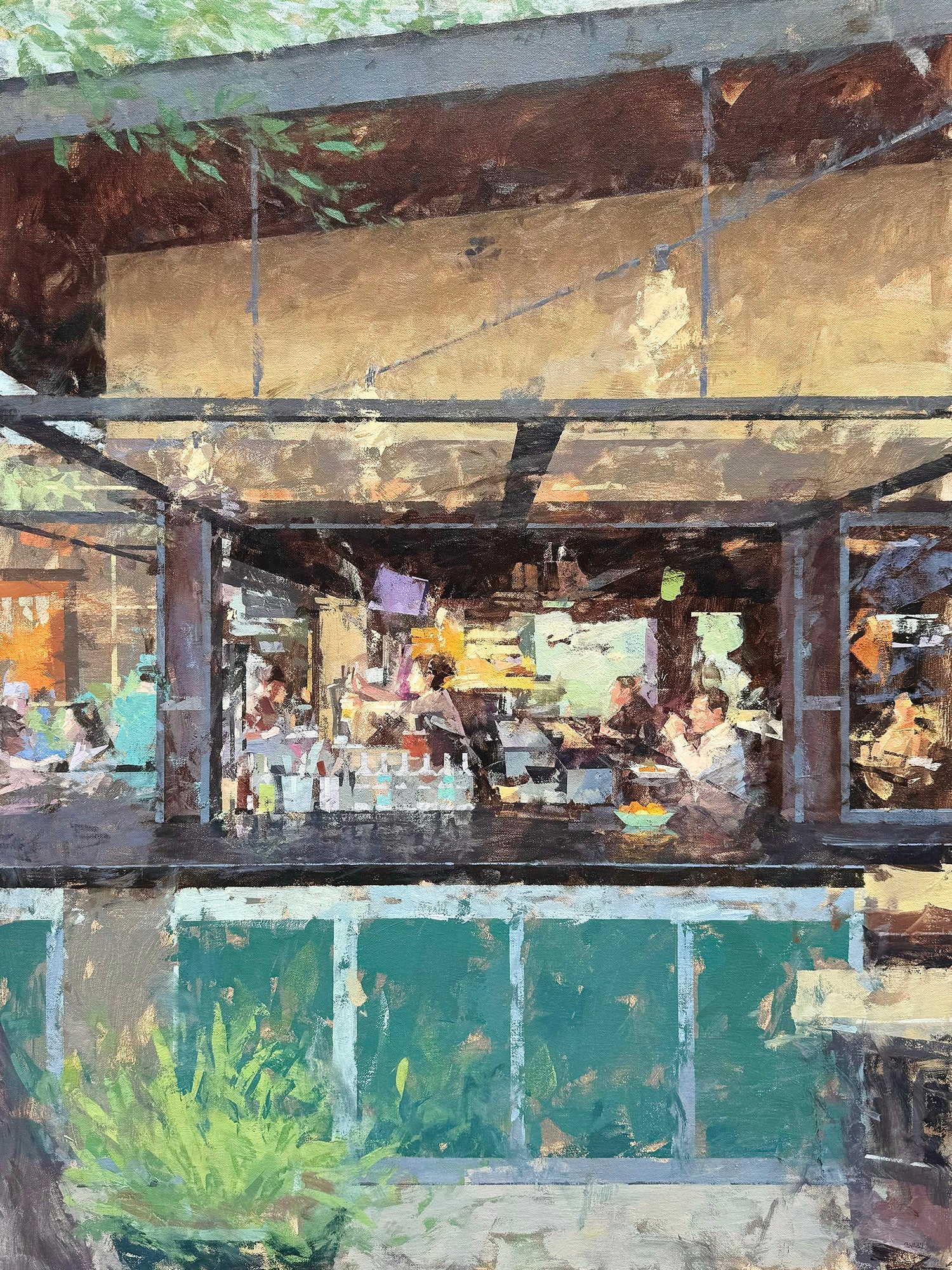 Patio by Mark Bailey at LePrince Galleries