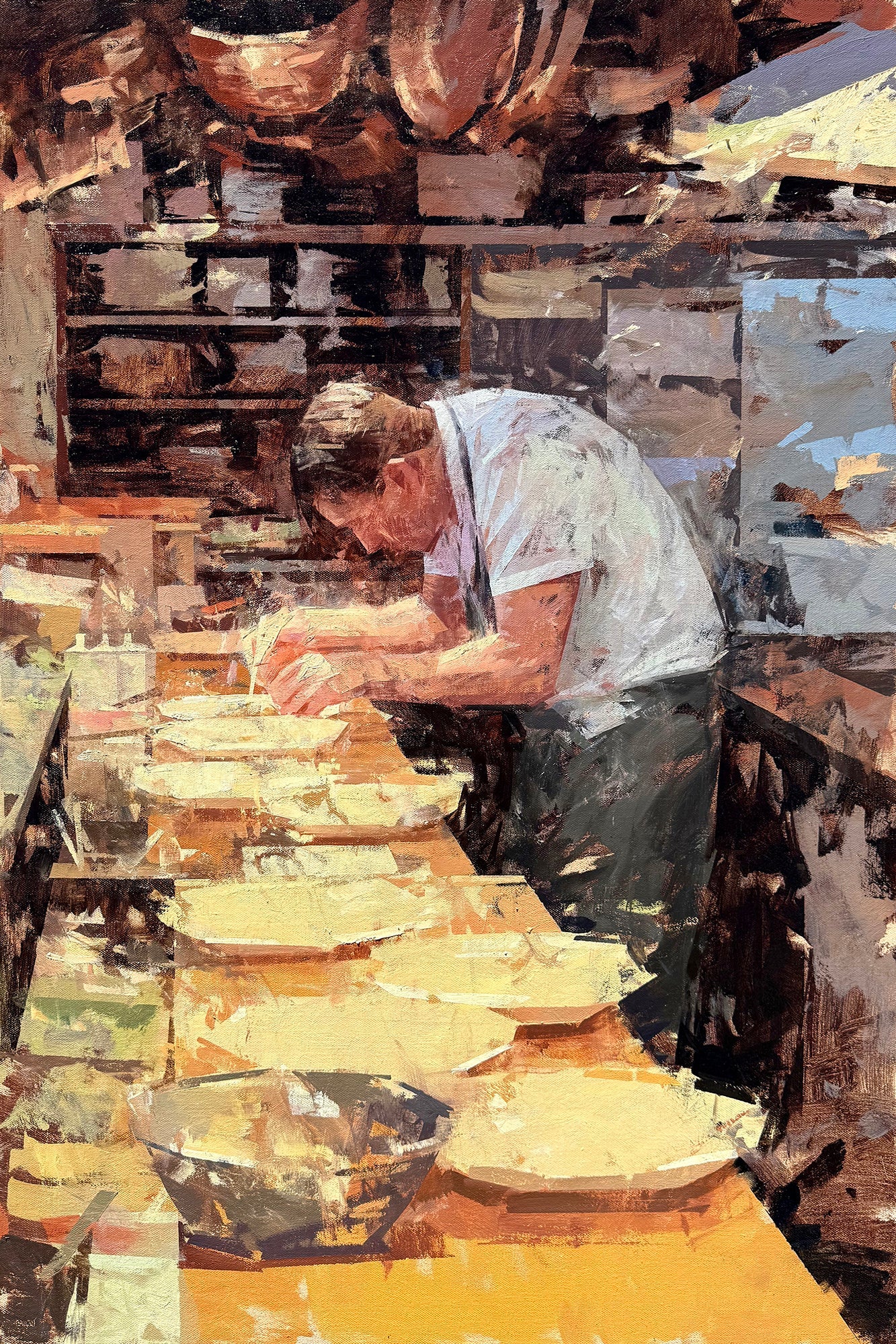 Plating by Mark Bailey at LePrince Galleries