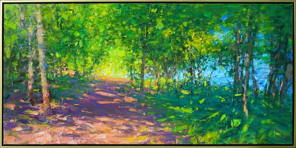 Among the Trees by Ning Lee at LePrince Galleries