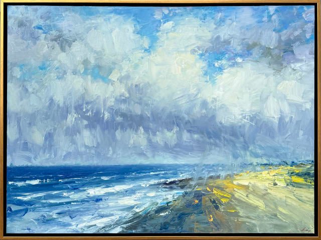 Beach Sky by Ning Lee at LePrince Galleries