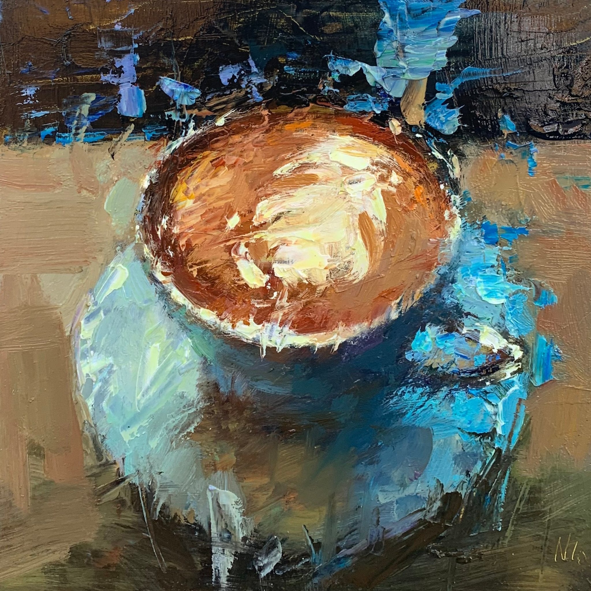 Cappuccino by Ning Lee at LePrince Galleries