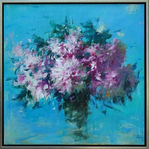 Cherry Blossoms by Ning Lee at LePrince Galleries