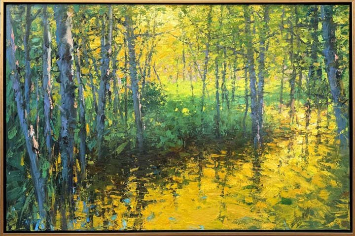 Forest Light by Ning Lee at LePrince Galleries