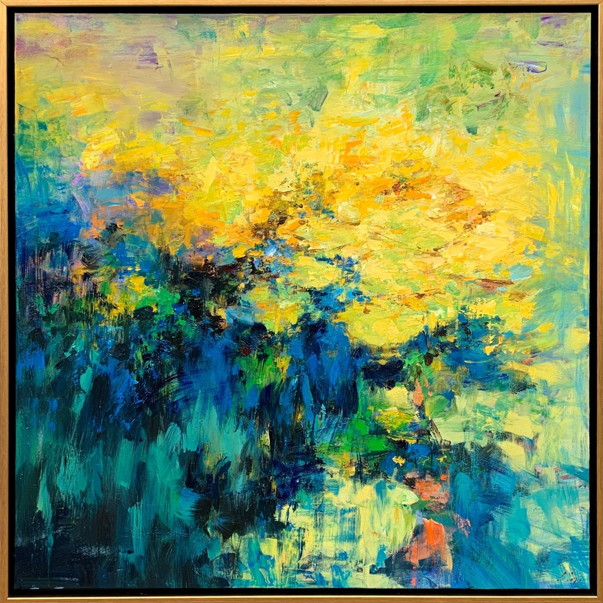 Layers of Summer by Ning Lee at LePrince Galleries