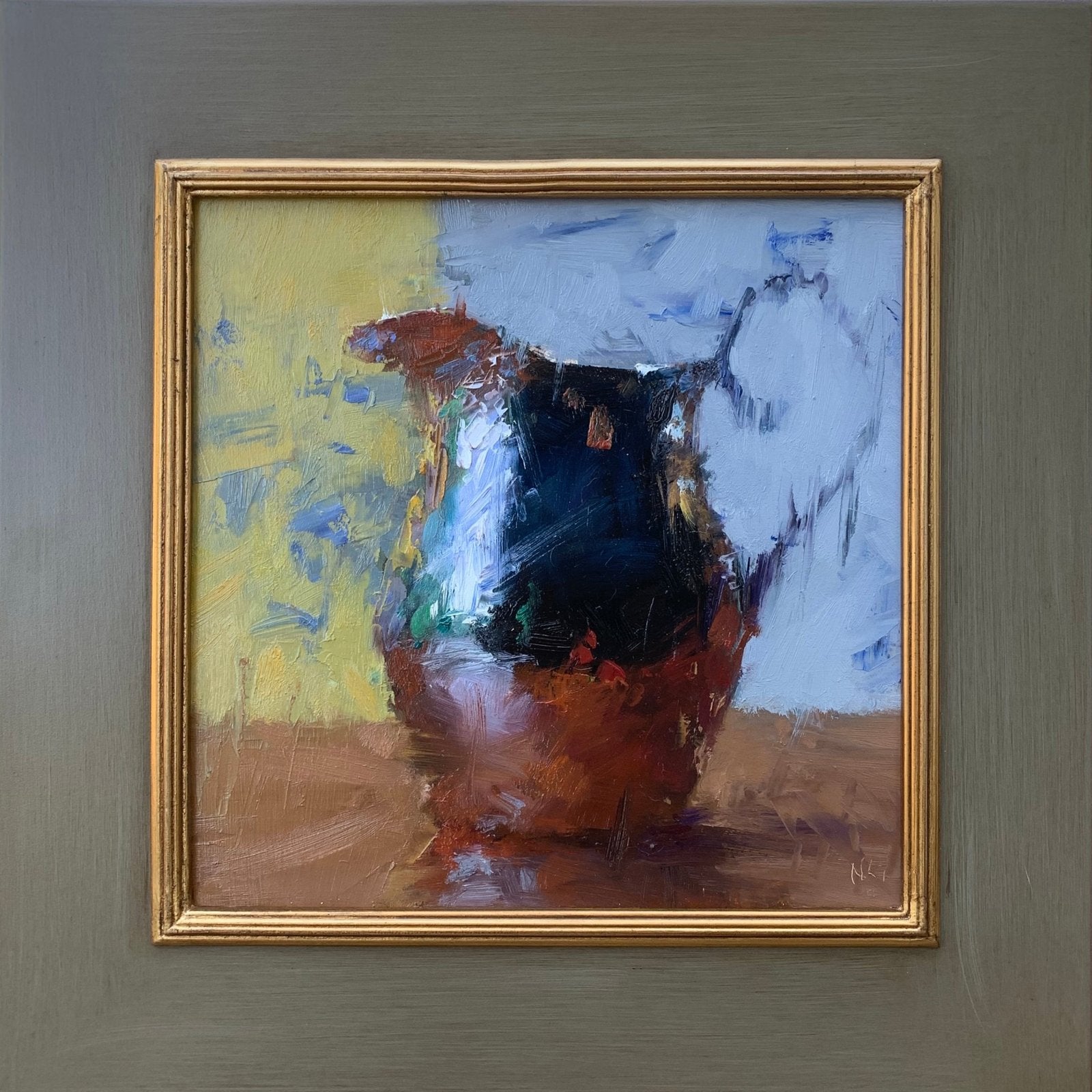 Silver Pitcher by Ning Lee at LePrince Galleries