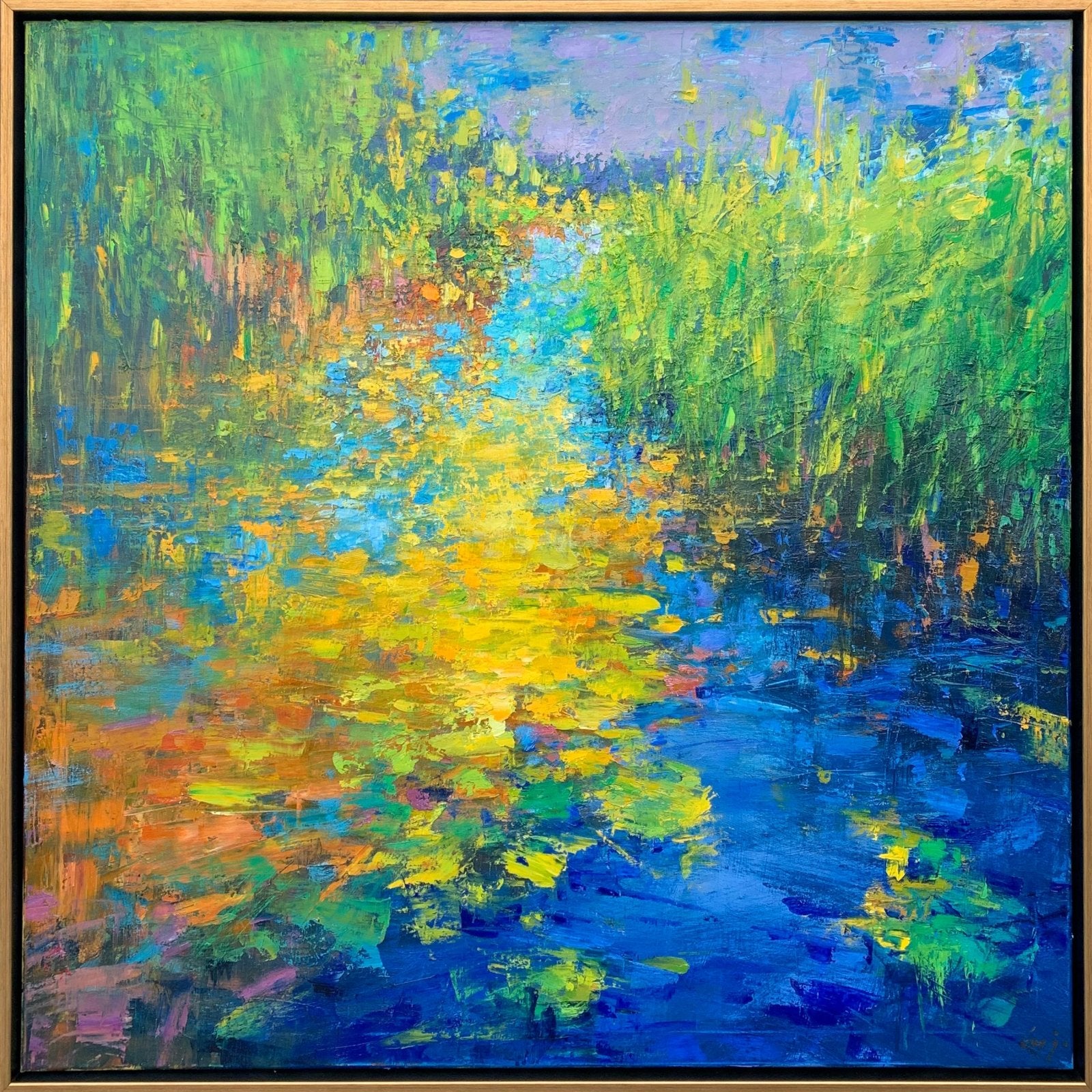 Summer Creek by Ning Lee at LePrince Galleries