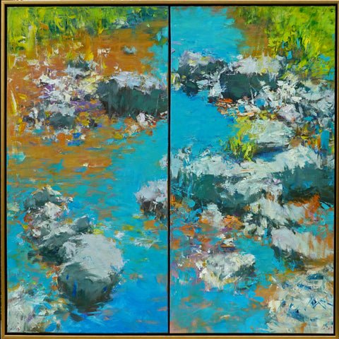 Wild Creek by Ning Lee at LePrince Galleries