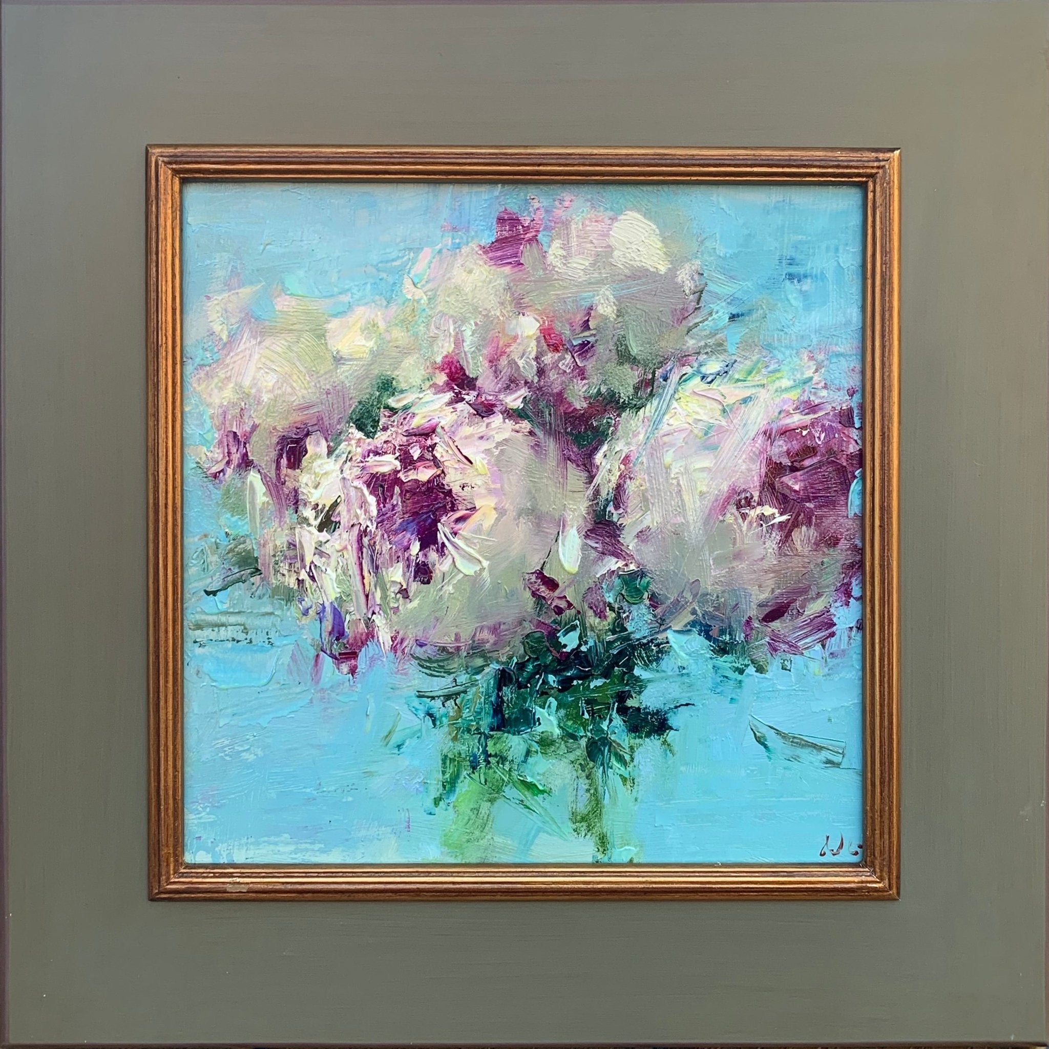 4 Peonies by non at LePrince Galleries