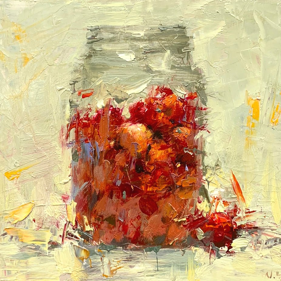 A Jar of Cherries by non at LePrince Galleries