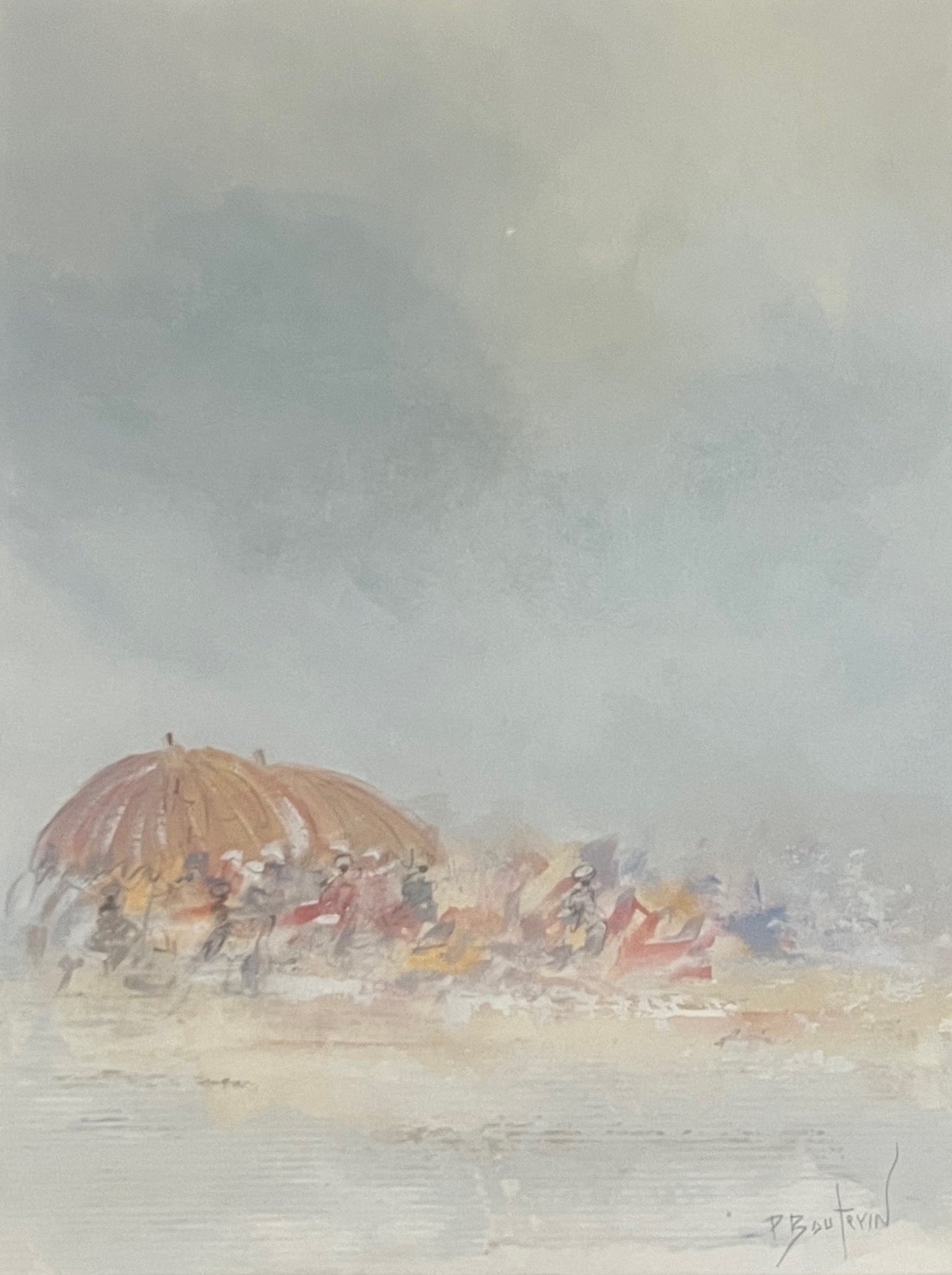 Sous les Parasols by Pascal Bouterin at LePrince Galleries