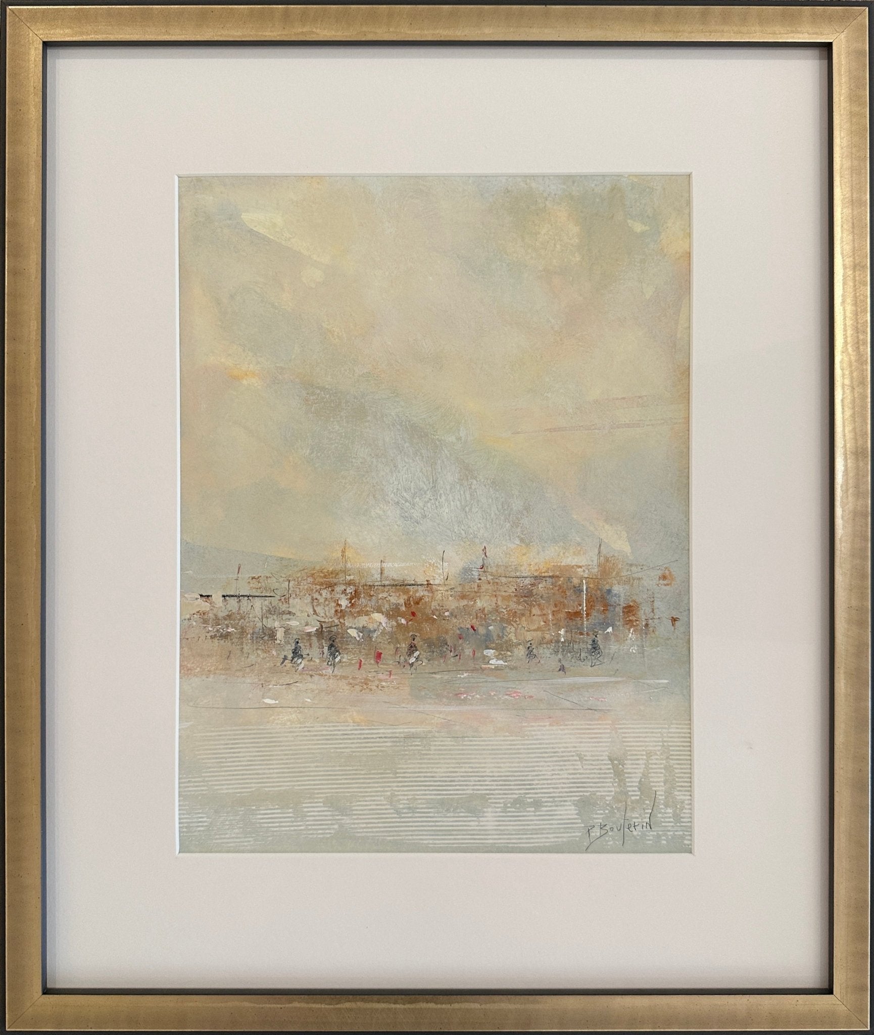 Village by Pascal Bouterin at LePrince Galleries