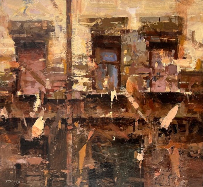 Behind the Curtain by Tibor Nagy at LePrince Galleries