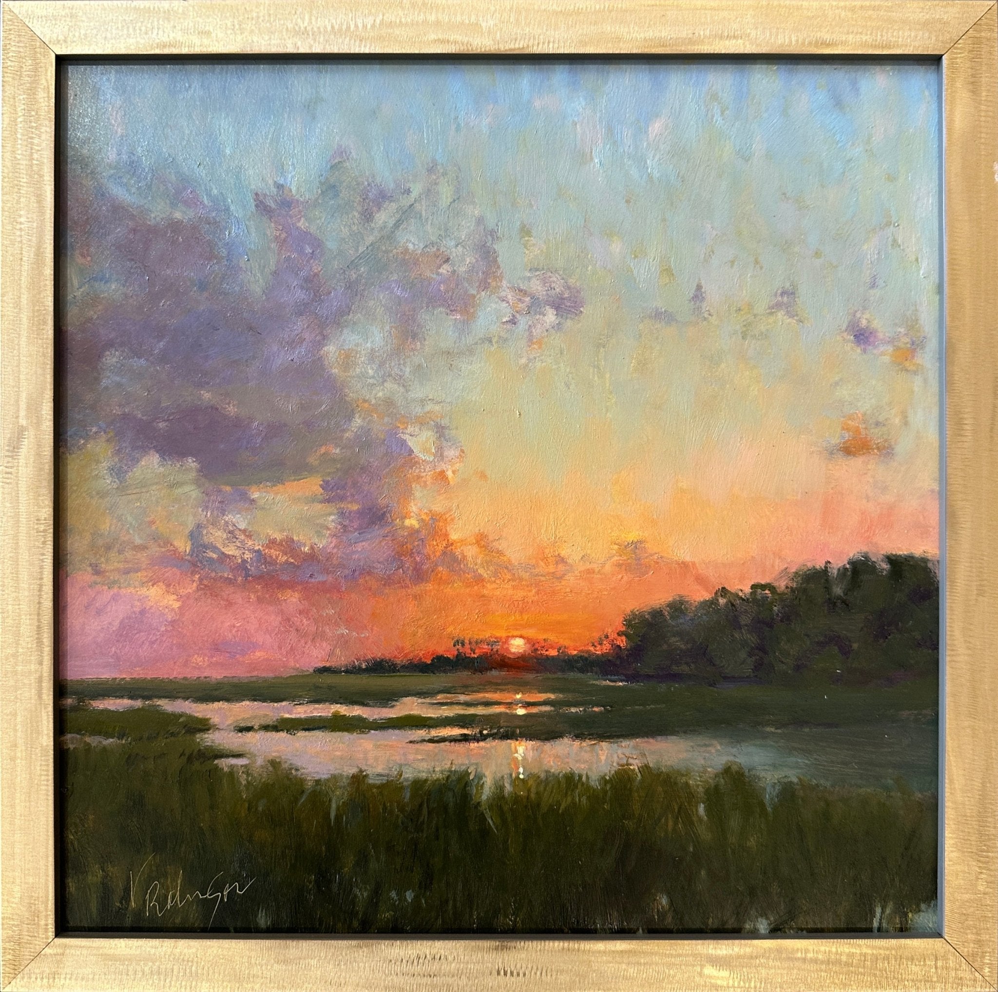 Sunset Magic by VIcki Robinson at LePrince Galleries